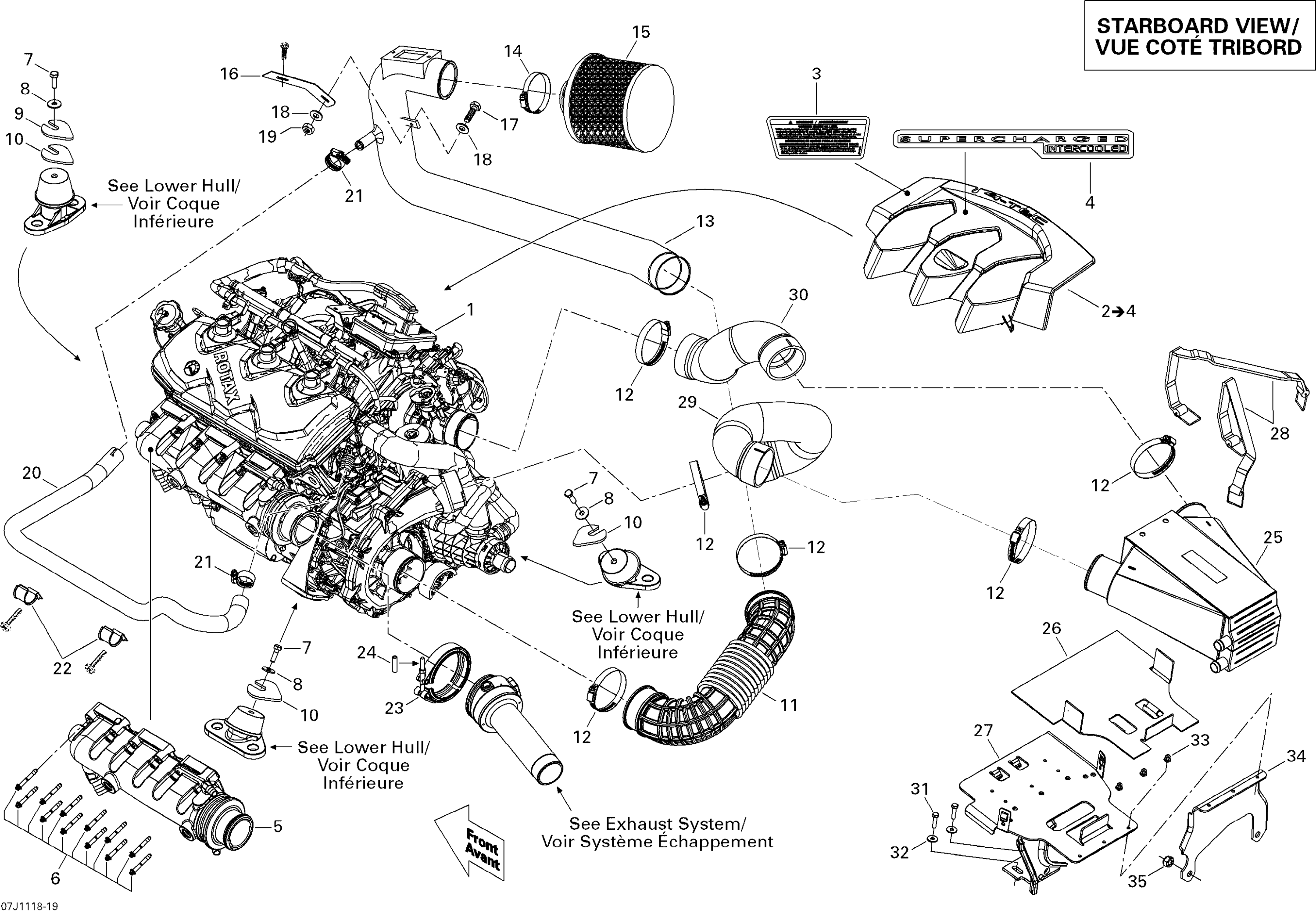 Engine And Air Intake Silencer