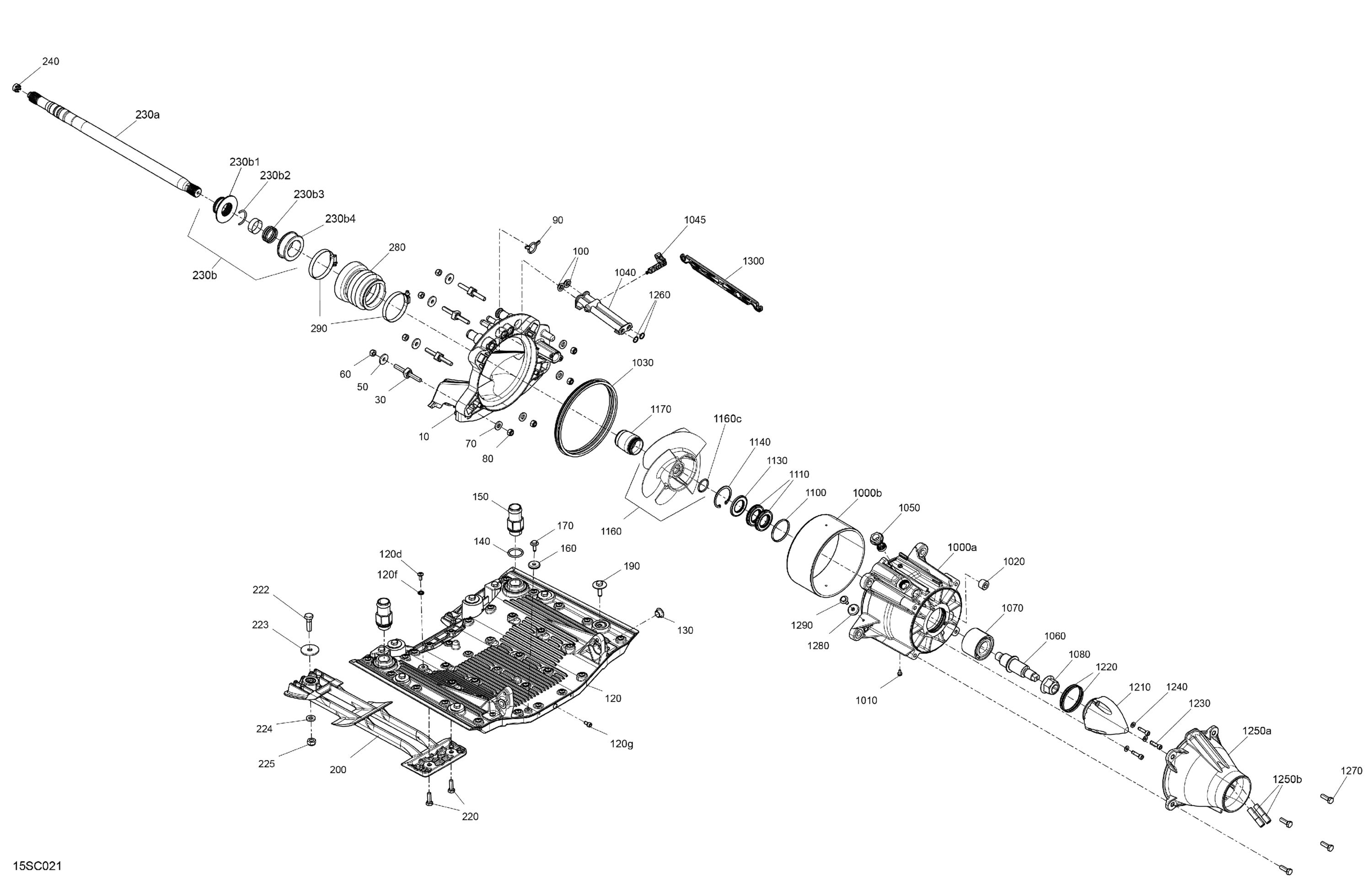 Схема узла: Drive - Propulsion - With IDF