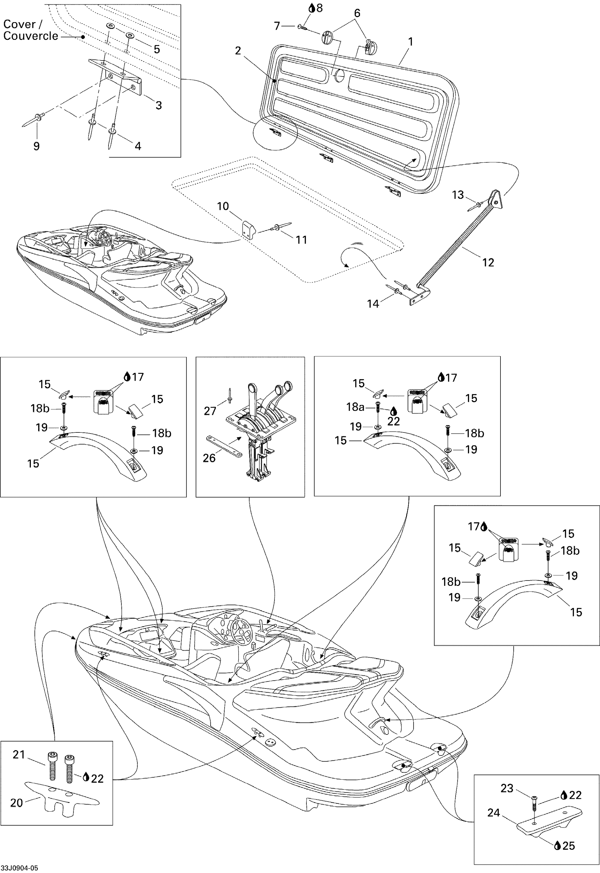 Central Cover And Accessories