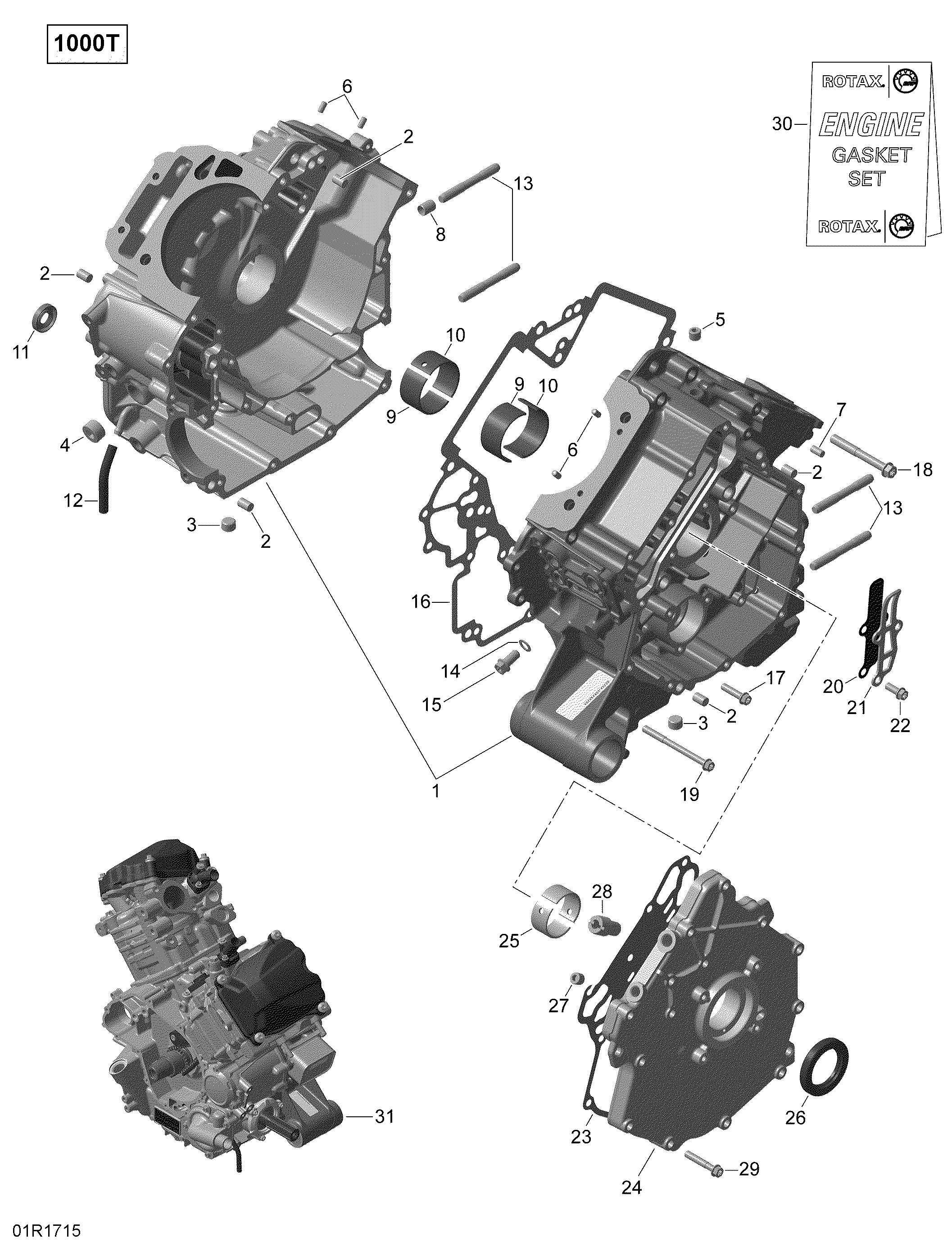 Crankcase - Turbo