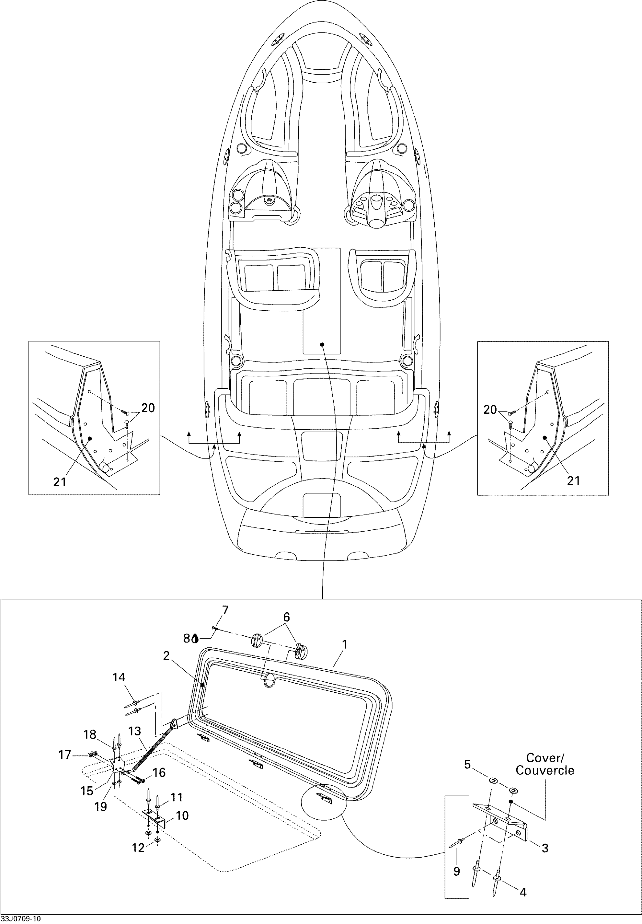 Central Cover And Accessories