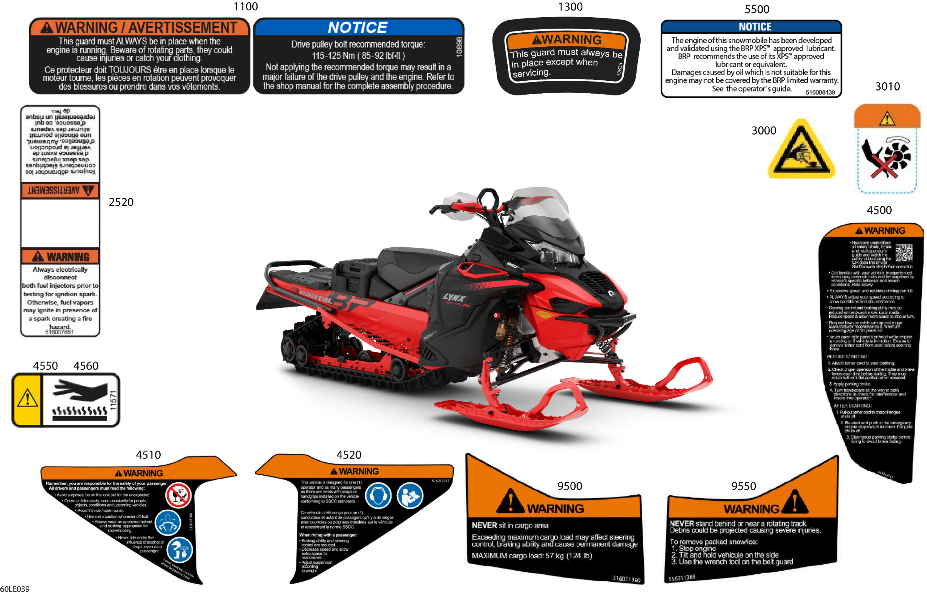 Body - Warning Decals