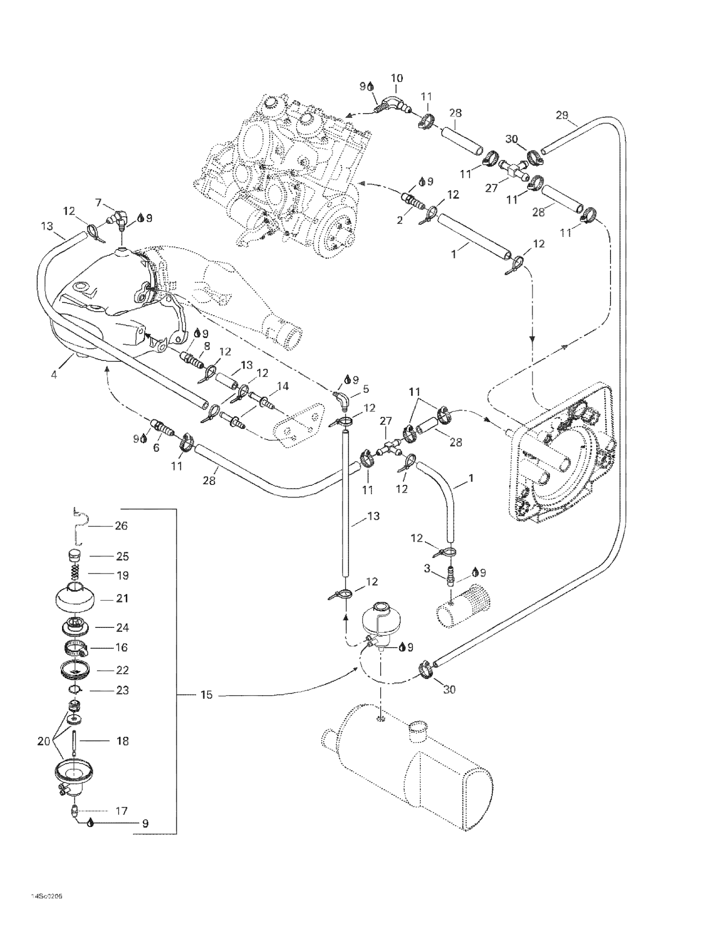 Схема узла: Cooling System