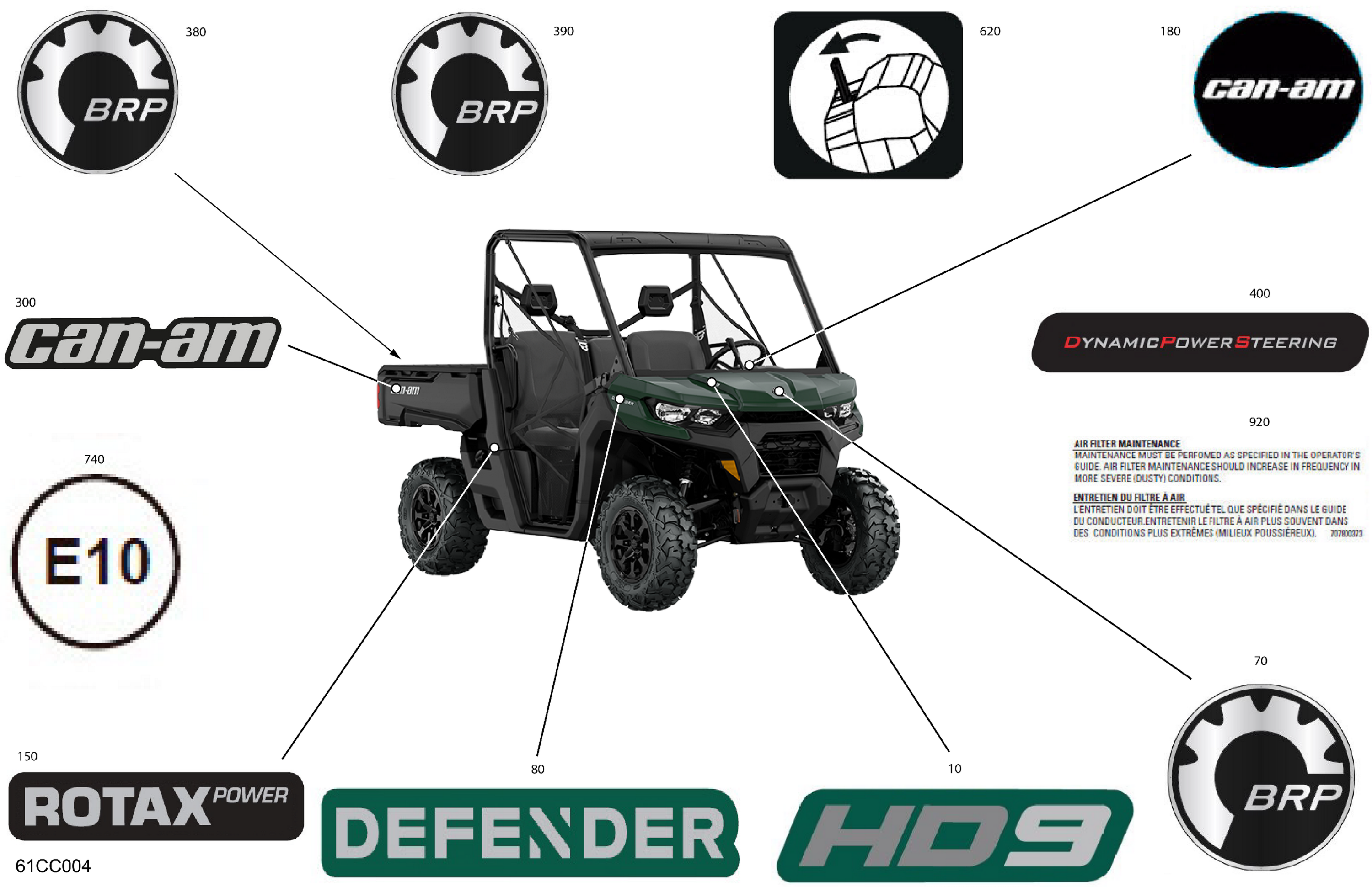 Схема узла: Body - Decals