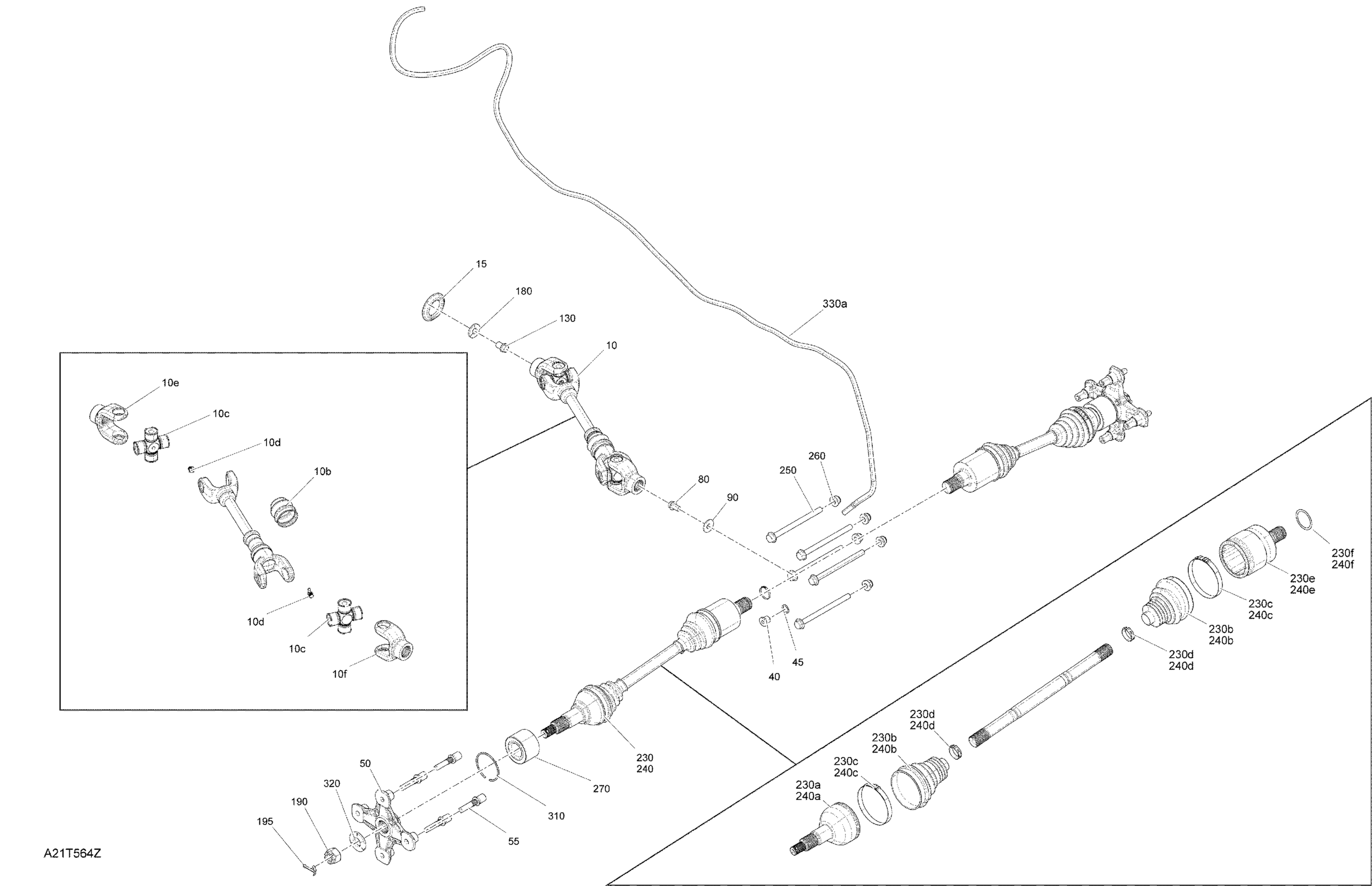 Drive - Rear Section - Common Parts