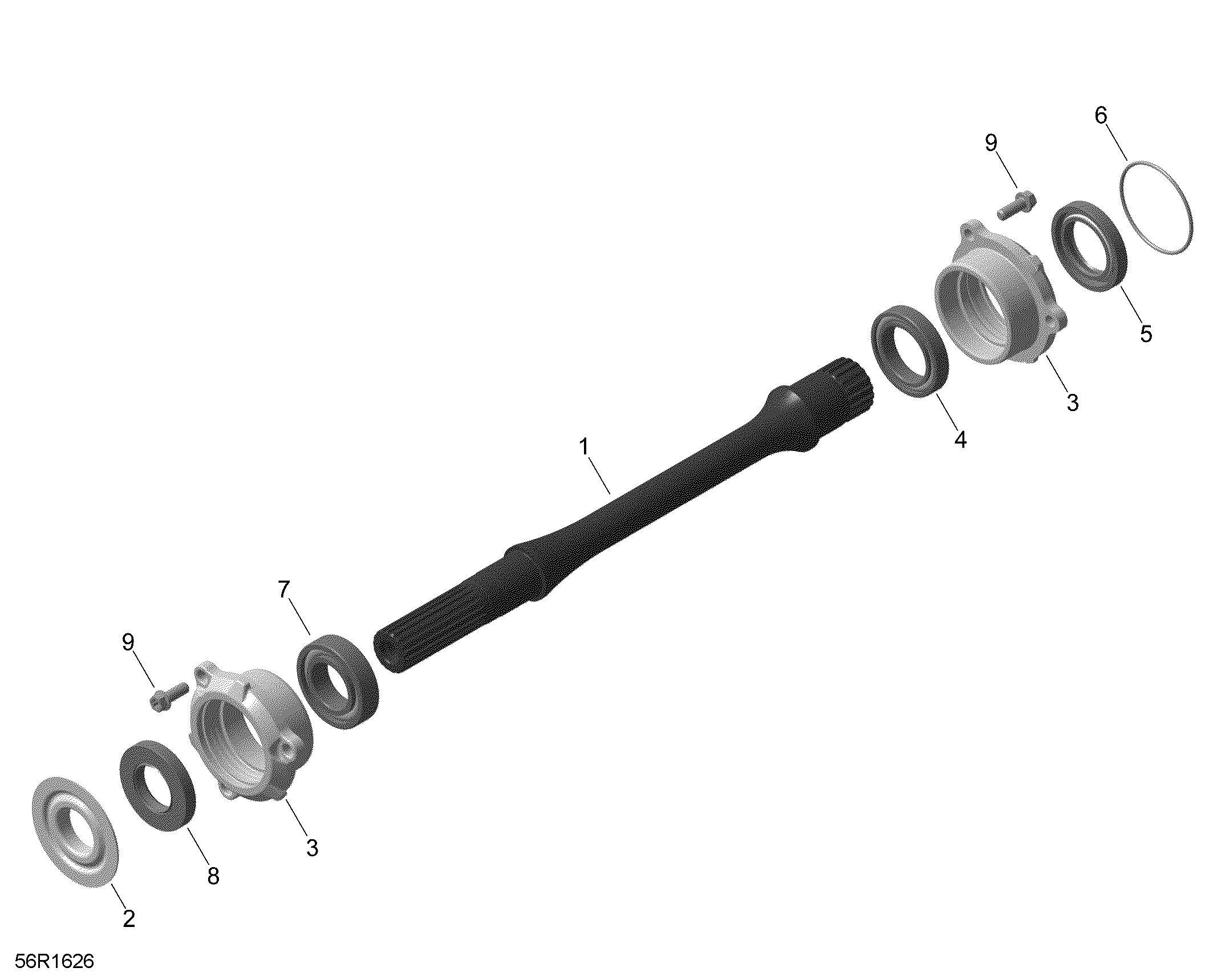 Drive Shaft - Turbo