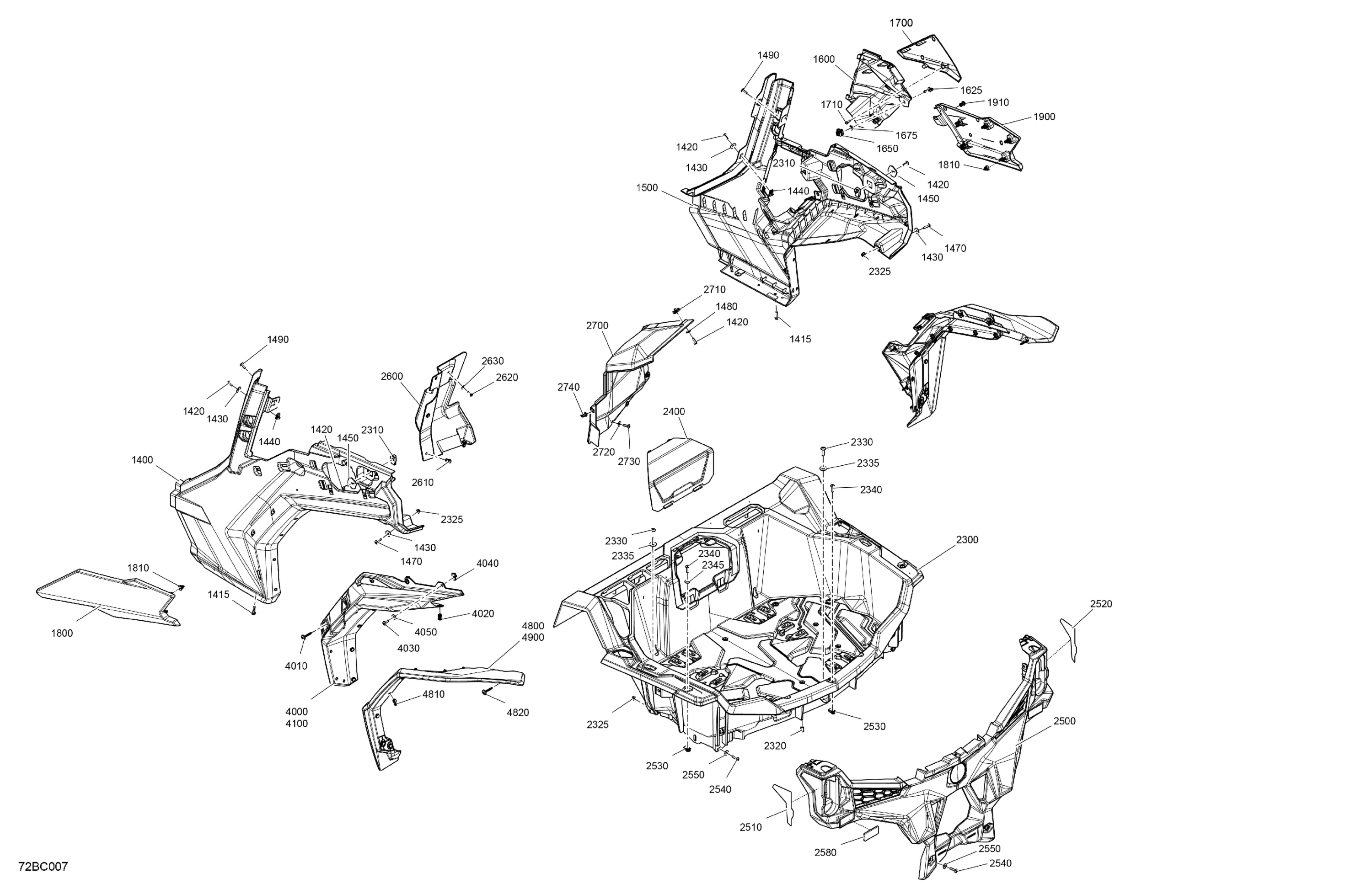 Body - Rear Section