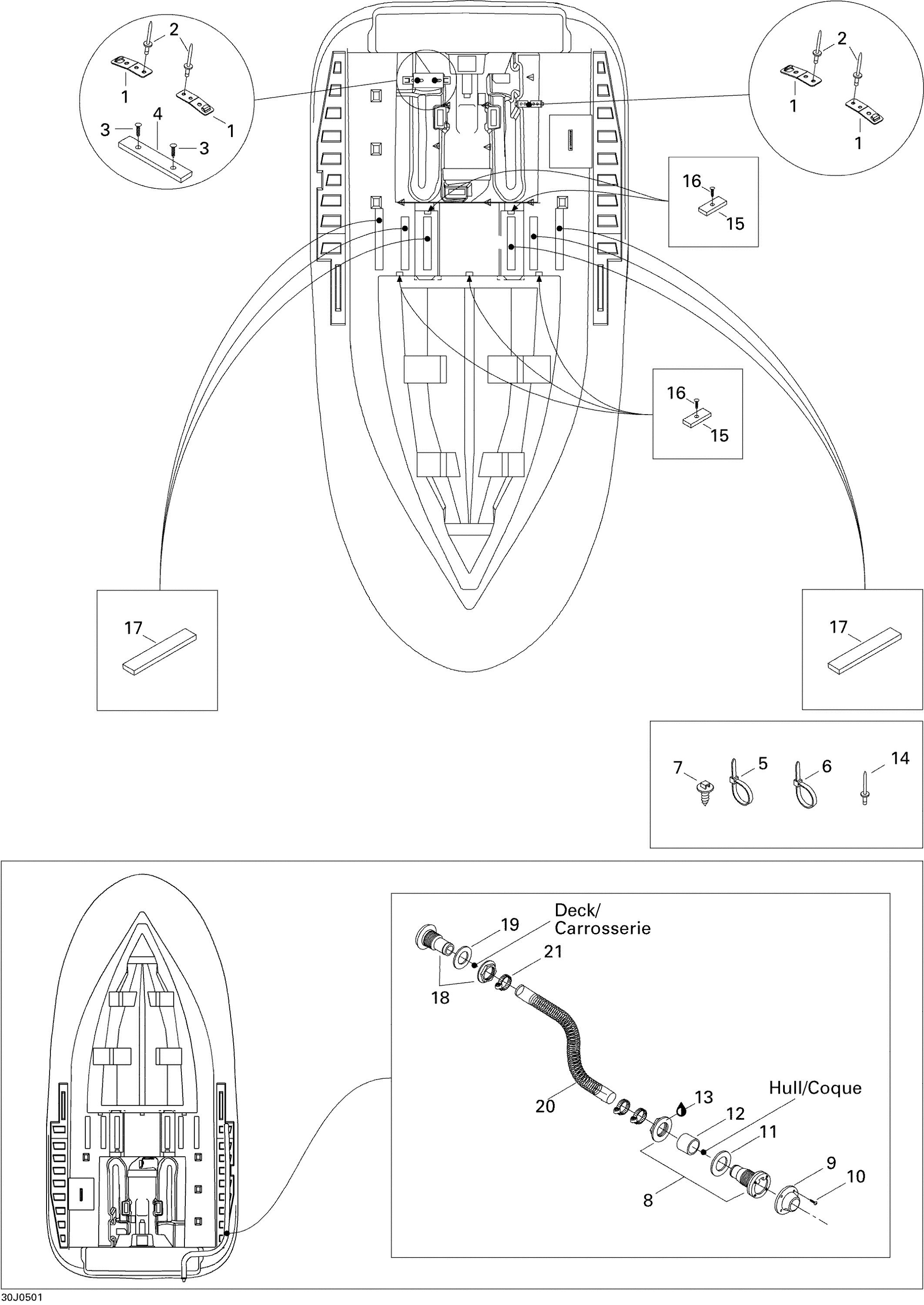 Схема узла: Lower Hull