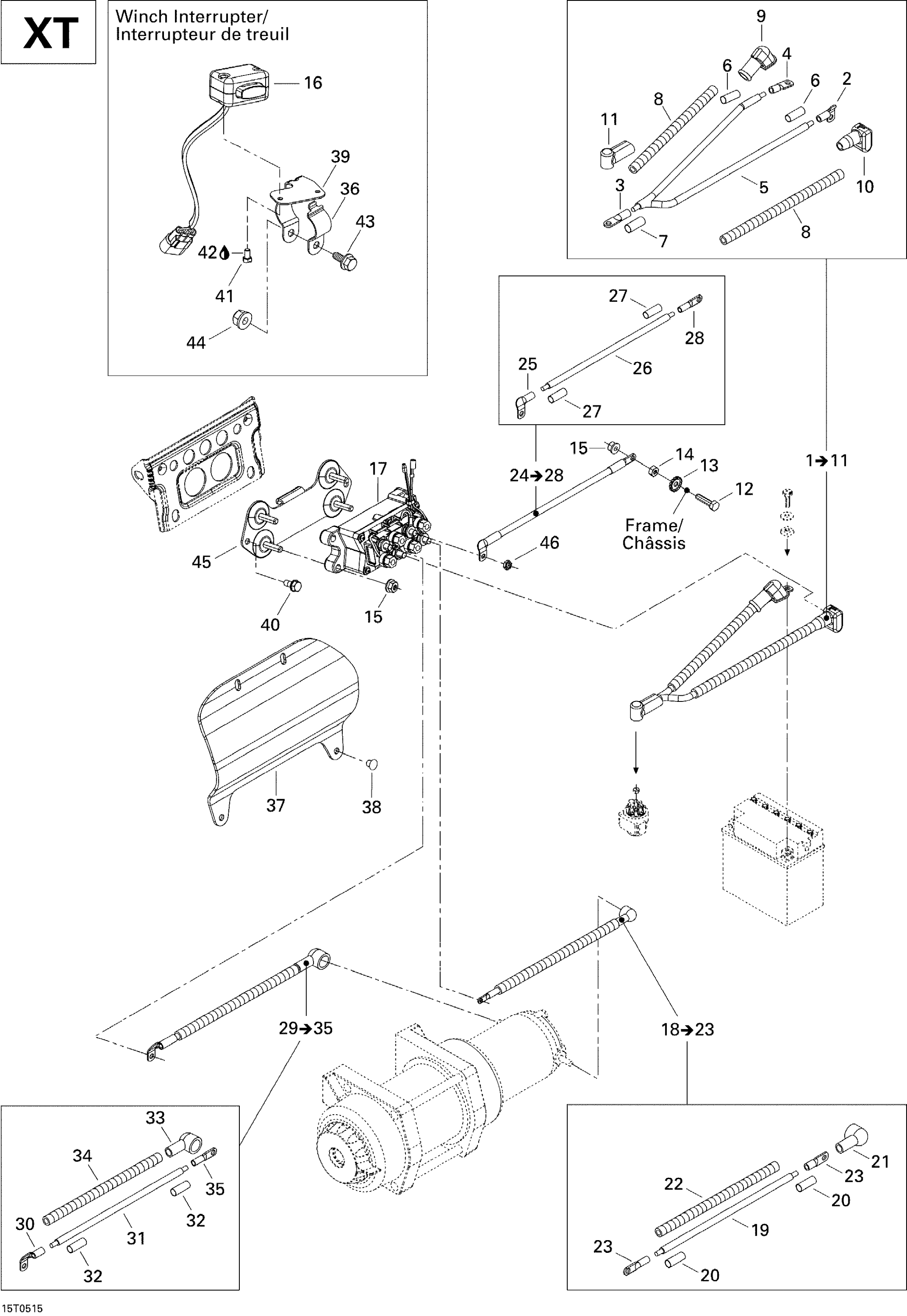Winch, Electrical XT
