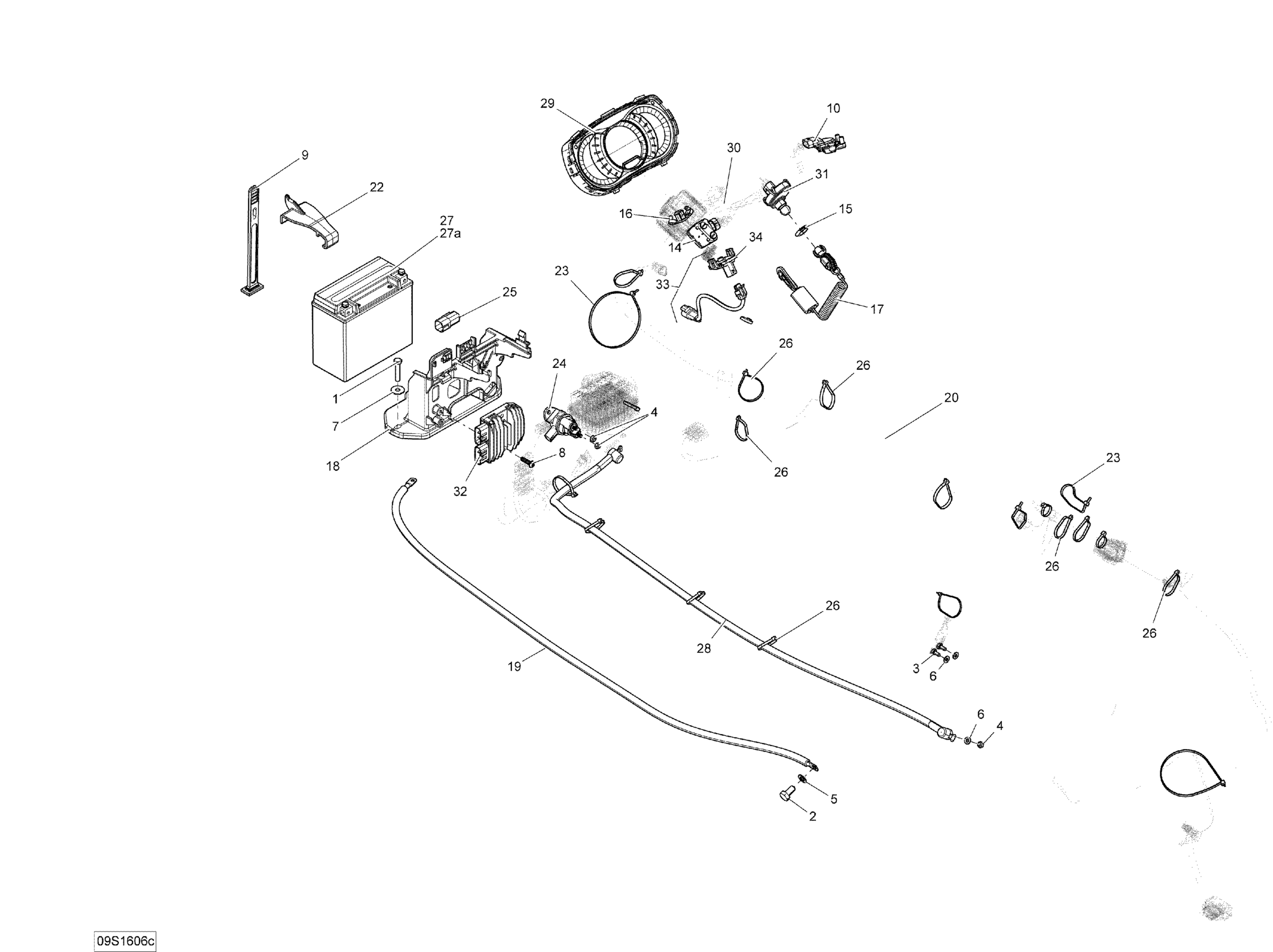 Схема узла: Electrical System - GTS