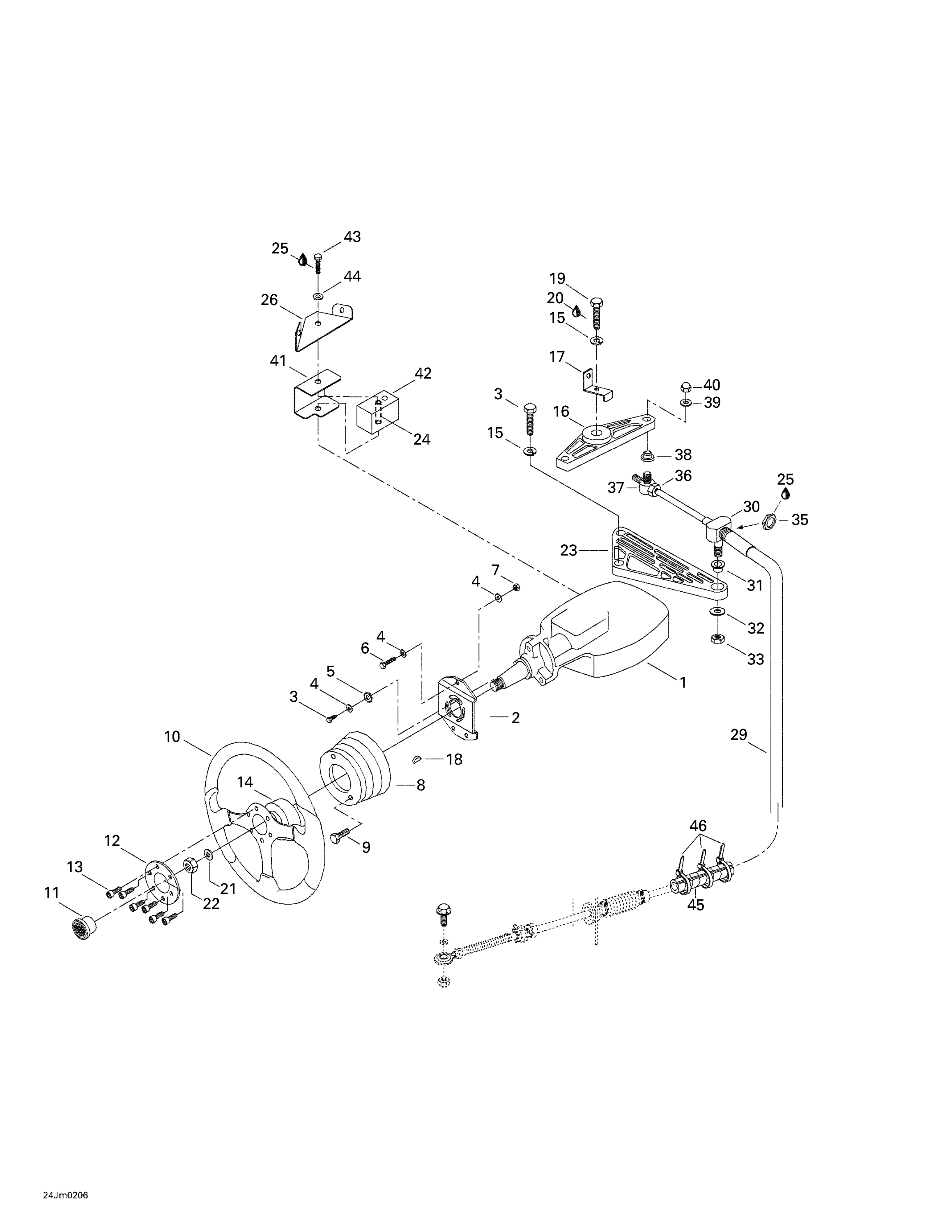 Схема узла: Steering System