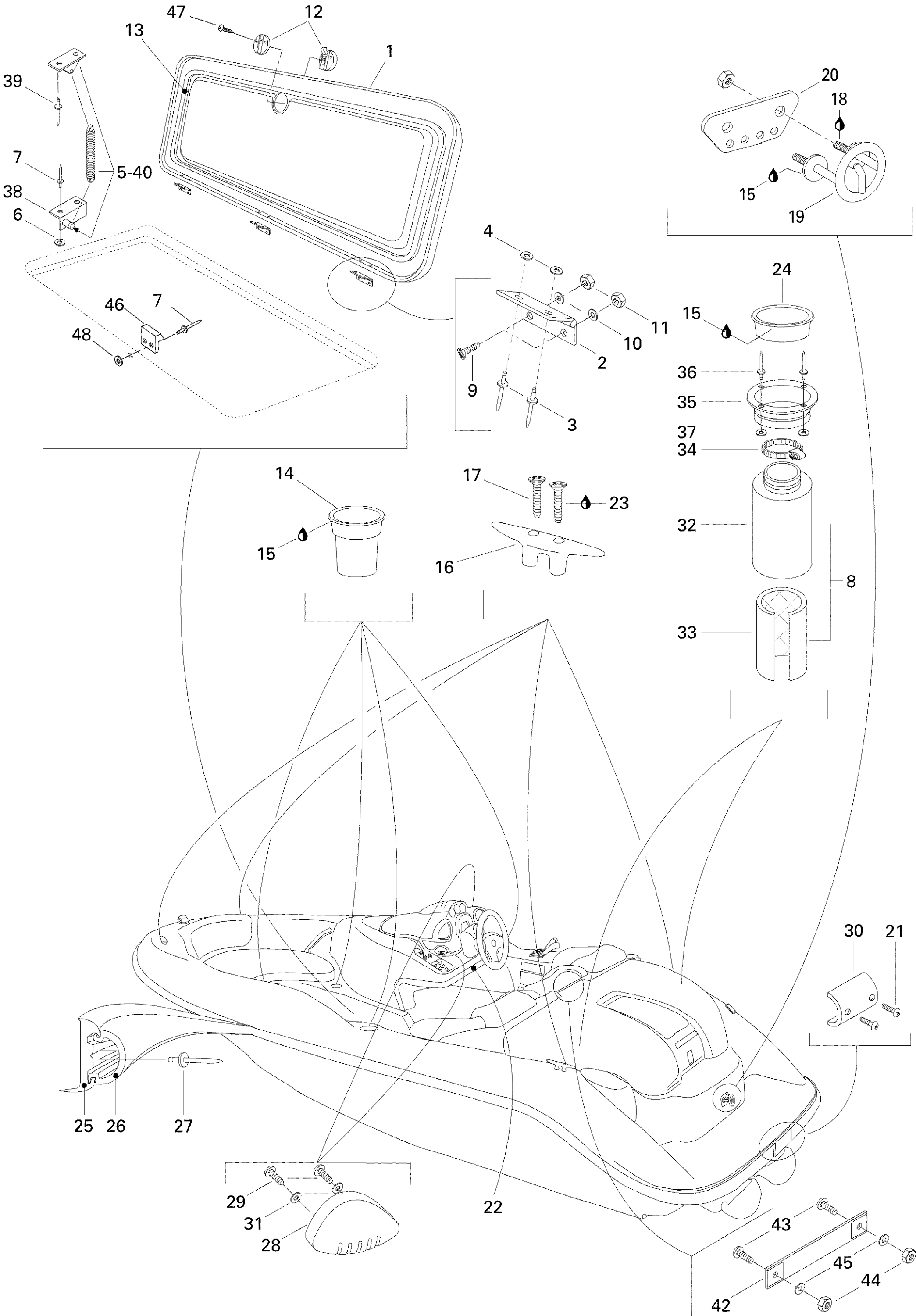 Central Cover And Accessories Speedster