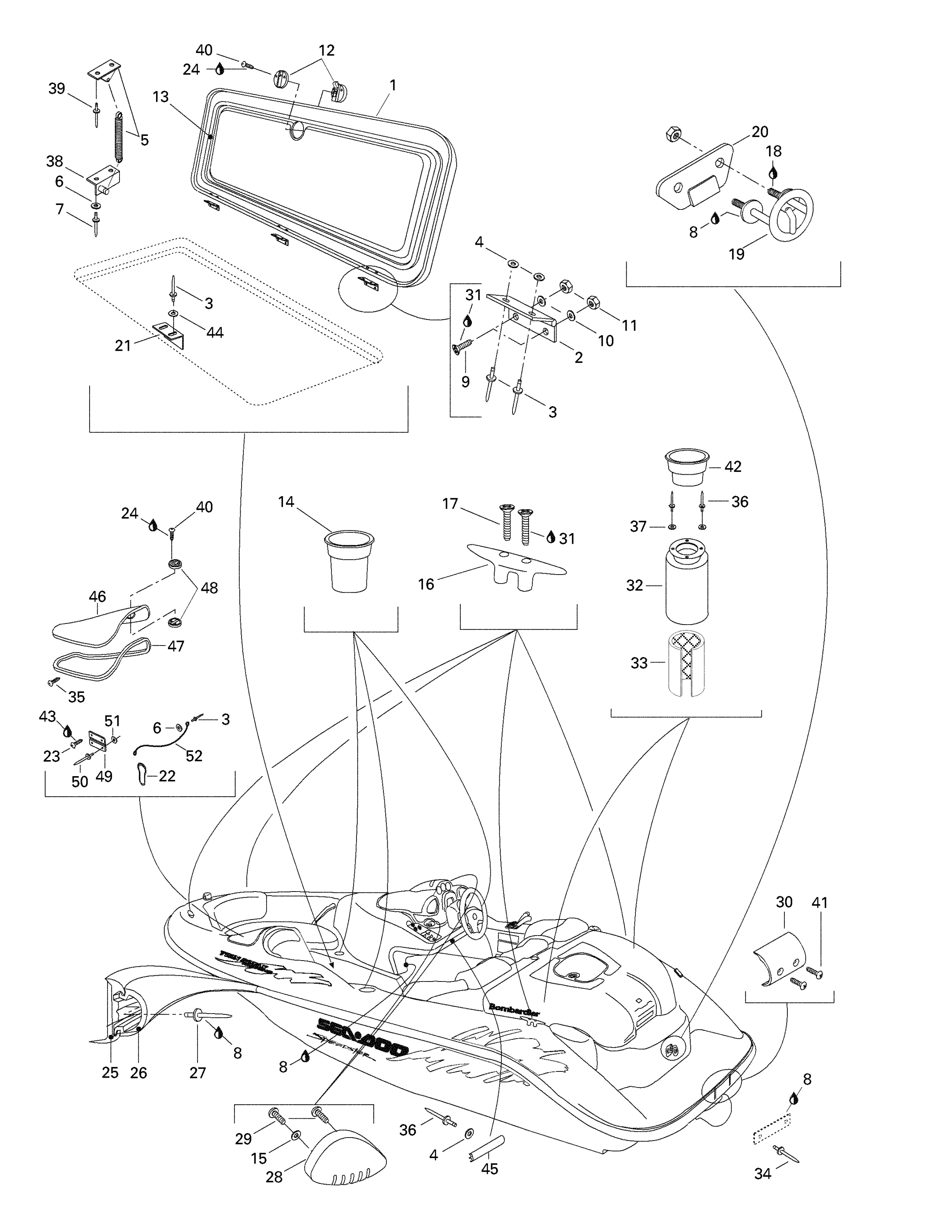 Central Cover And Accessories