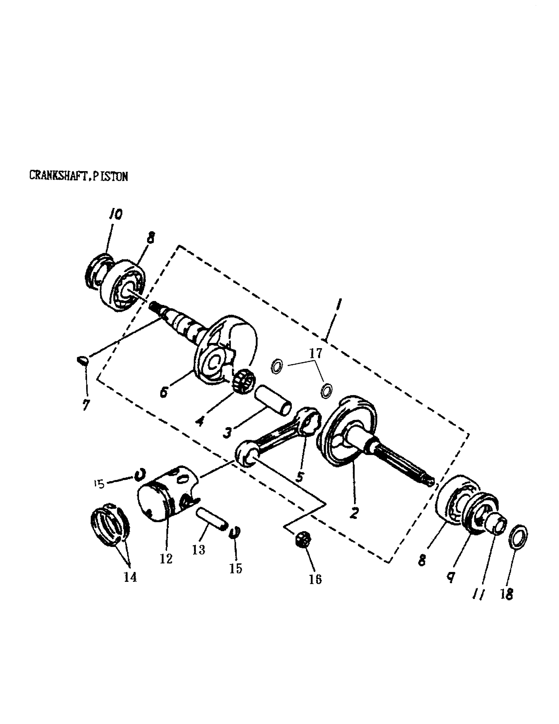 Camshaft, Piston (166-02)