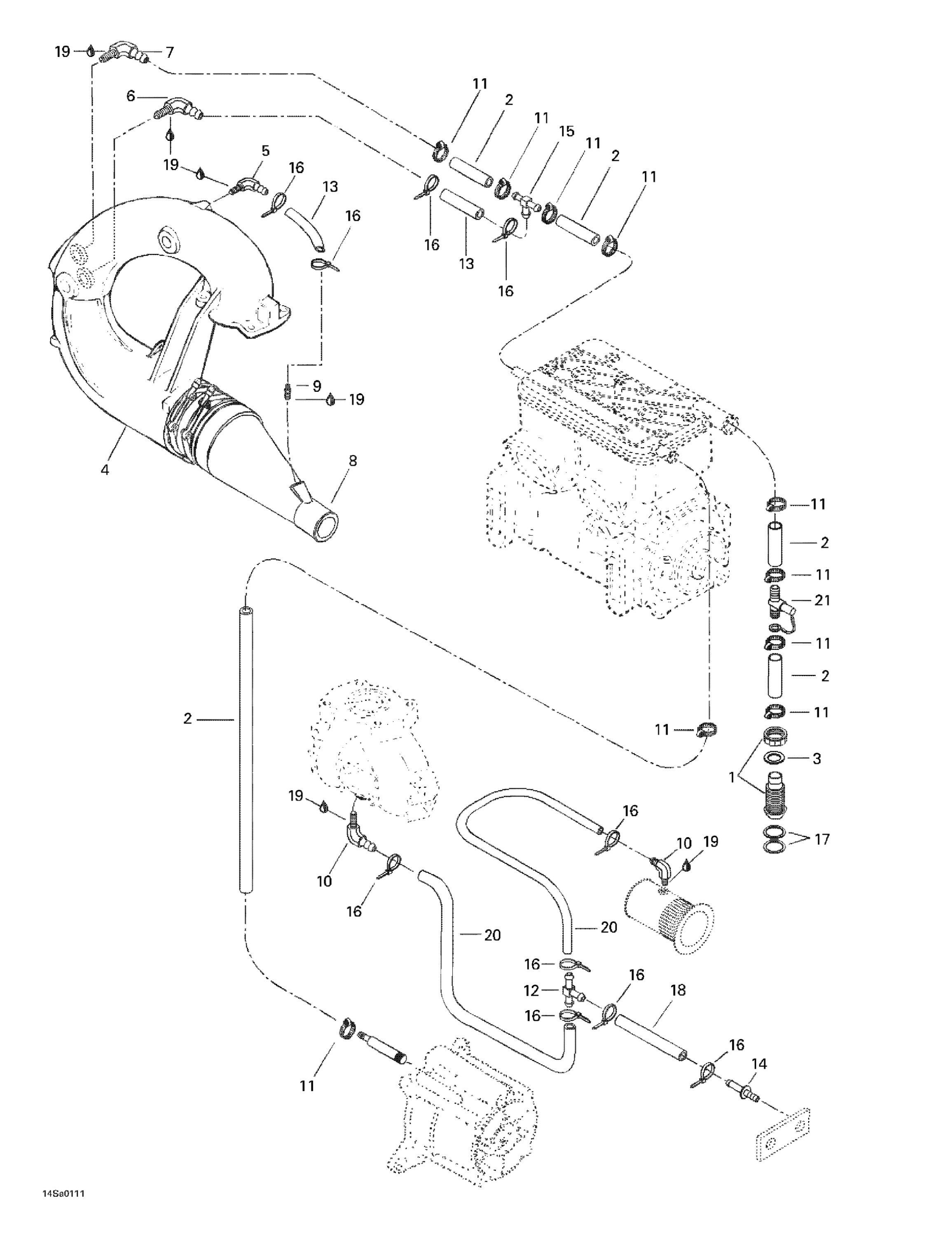Схема узла: Cooling System