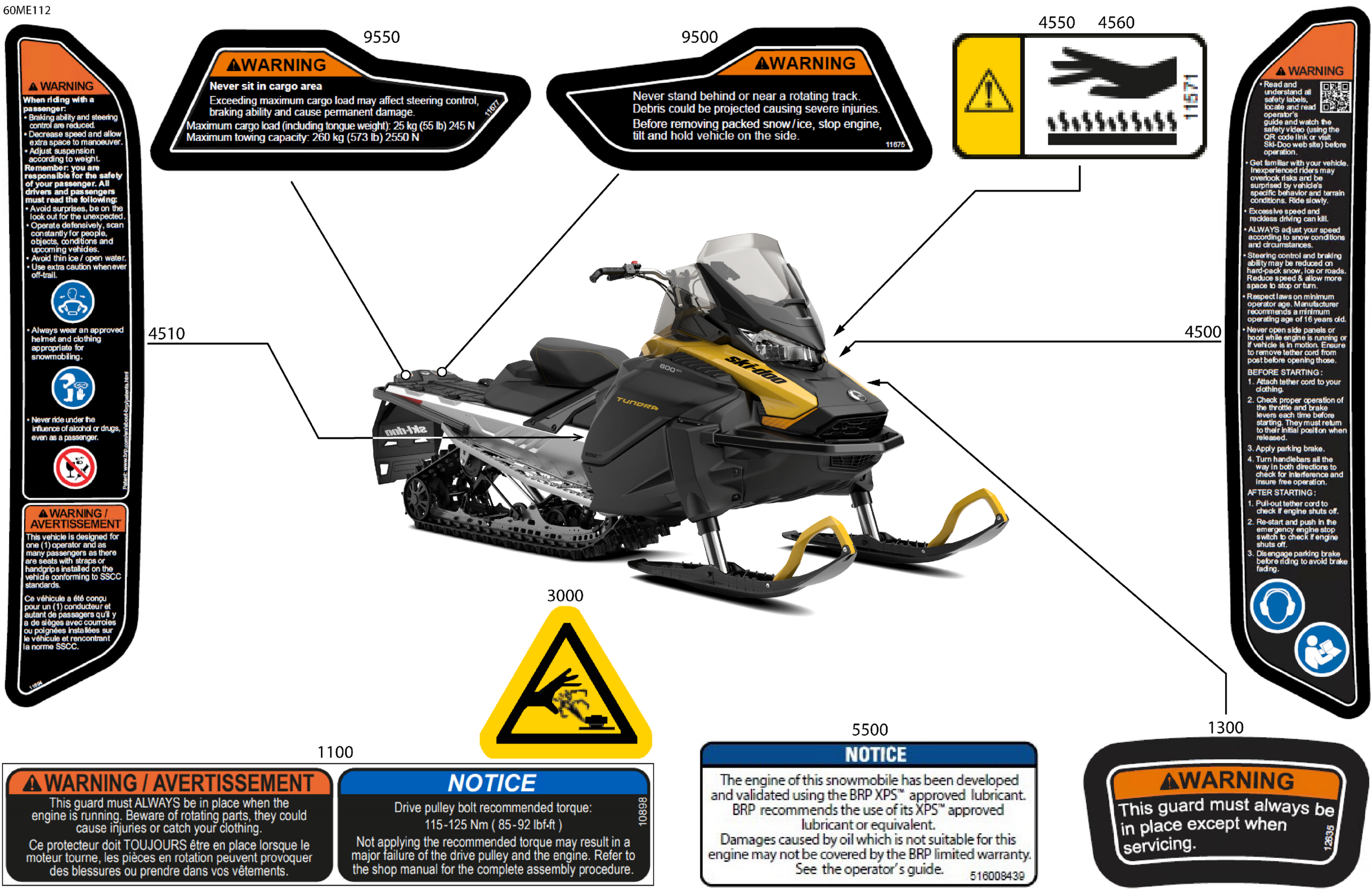Body - Warning Decals