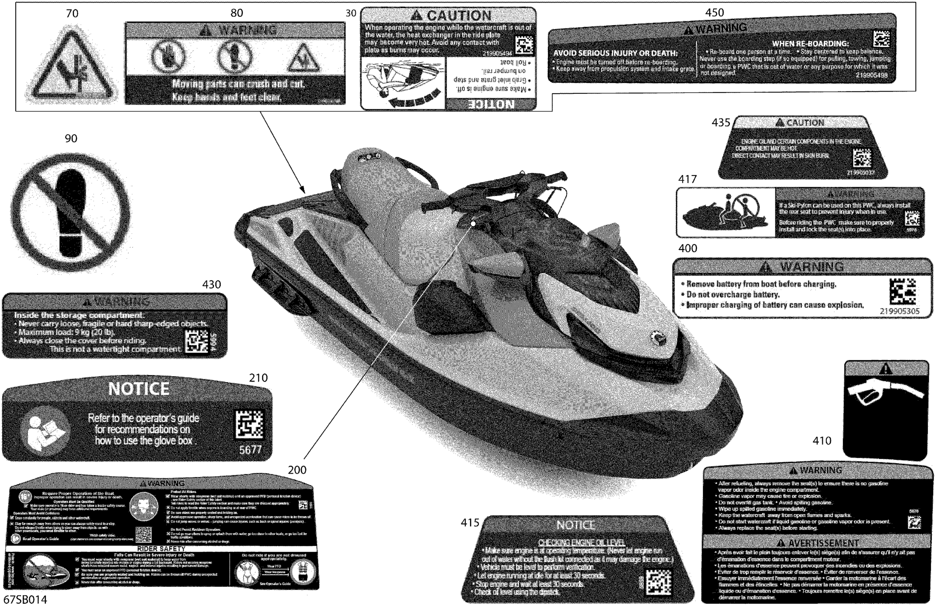 Body - Warning Decals
