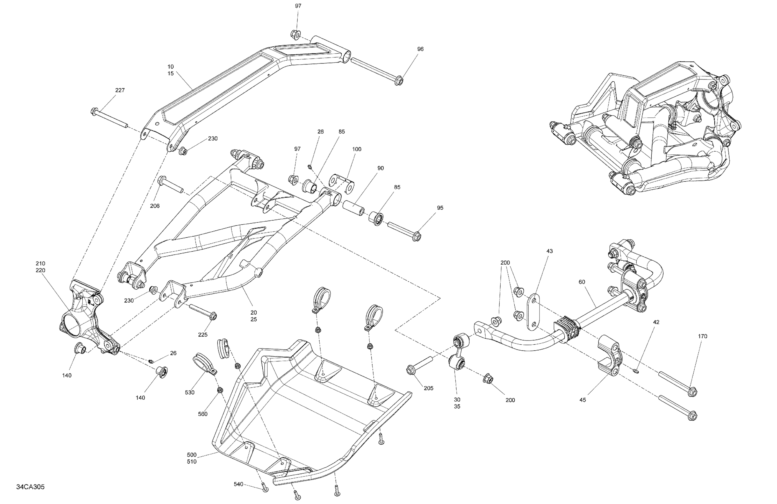 Suspension - Rear - Built Before January 17th