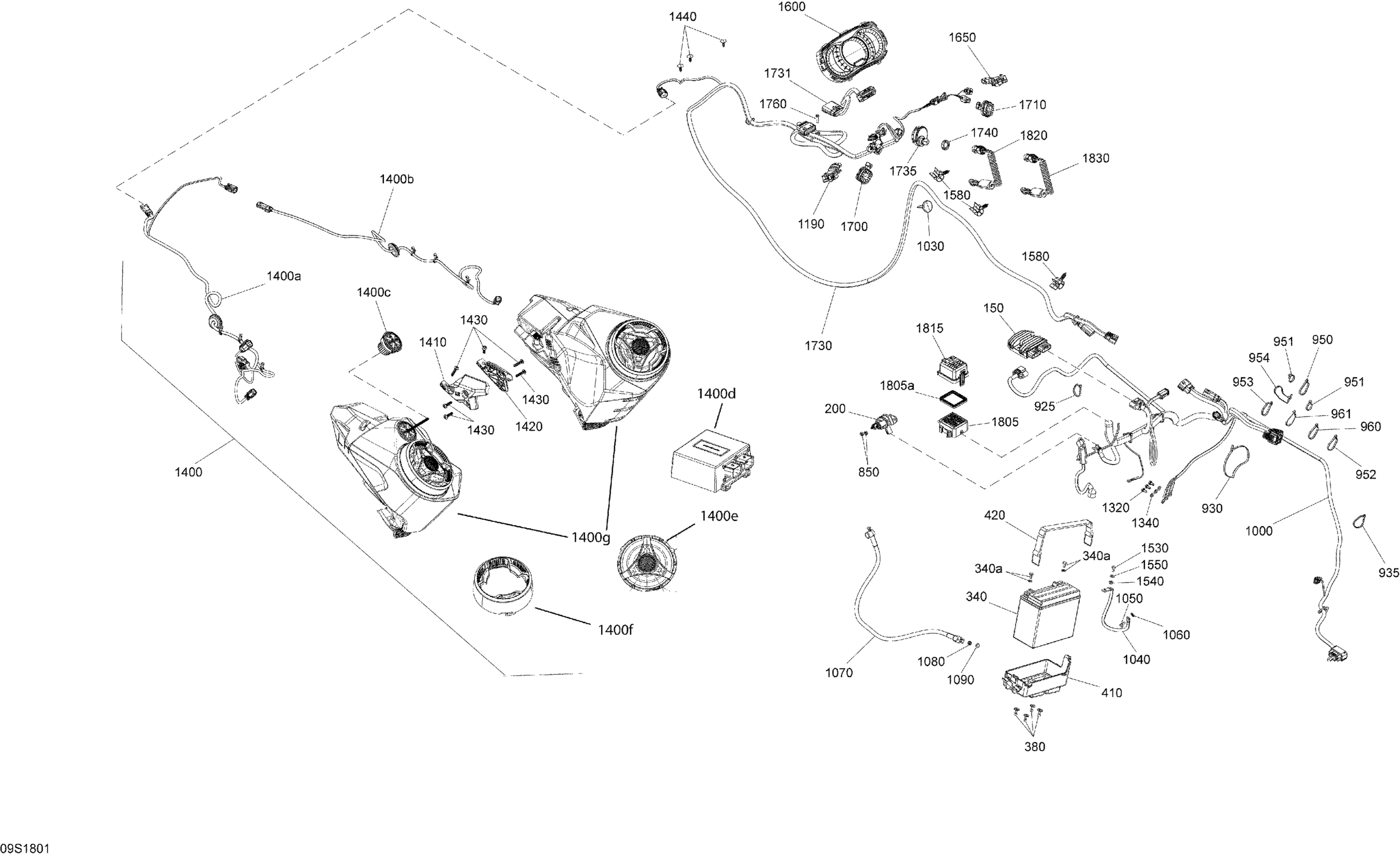 Electrical System Engine 1503 NA