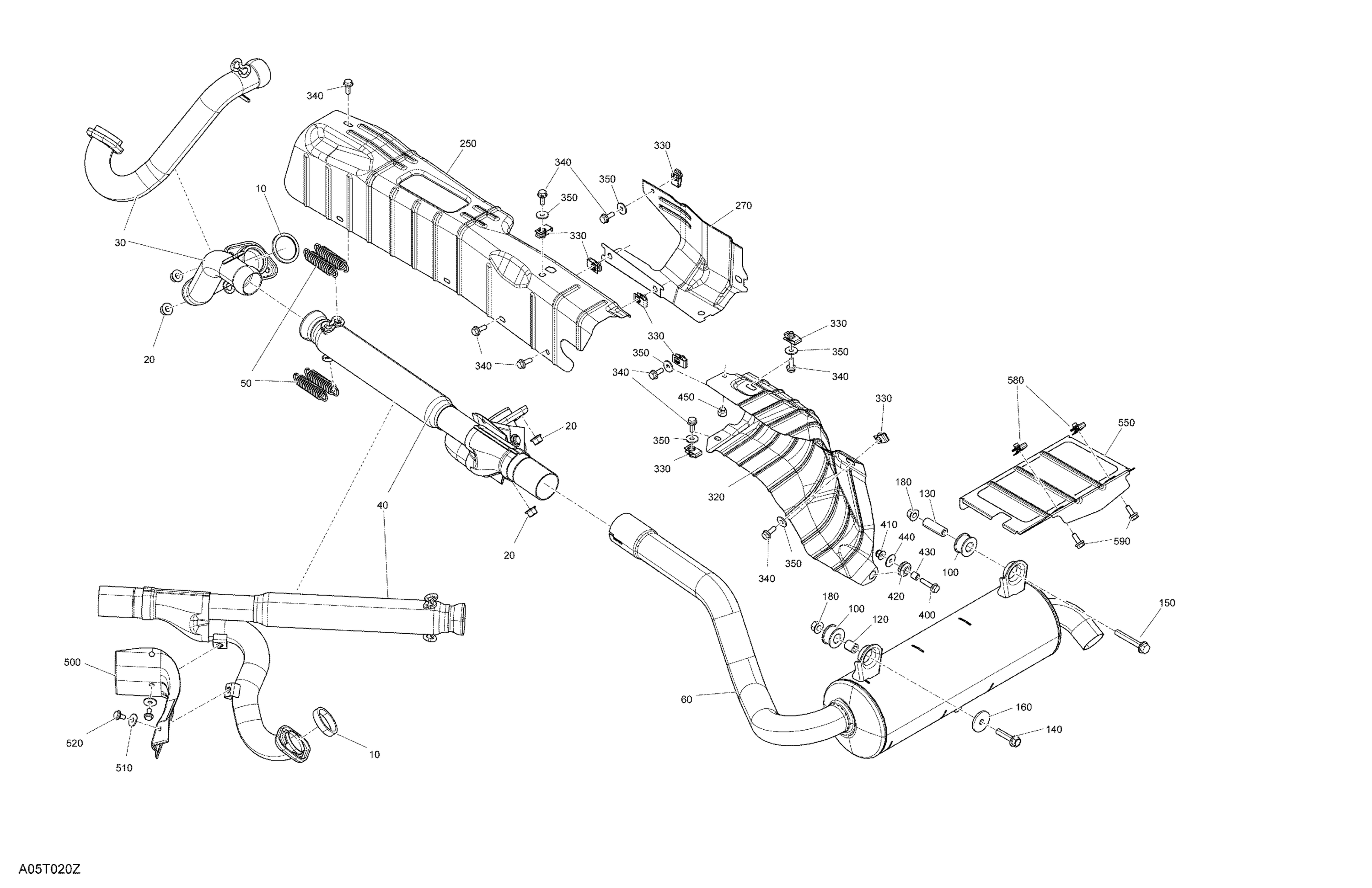 Engine - Exhaust - STD