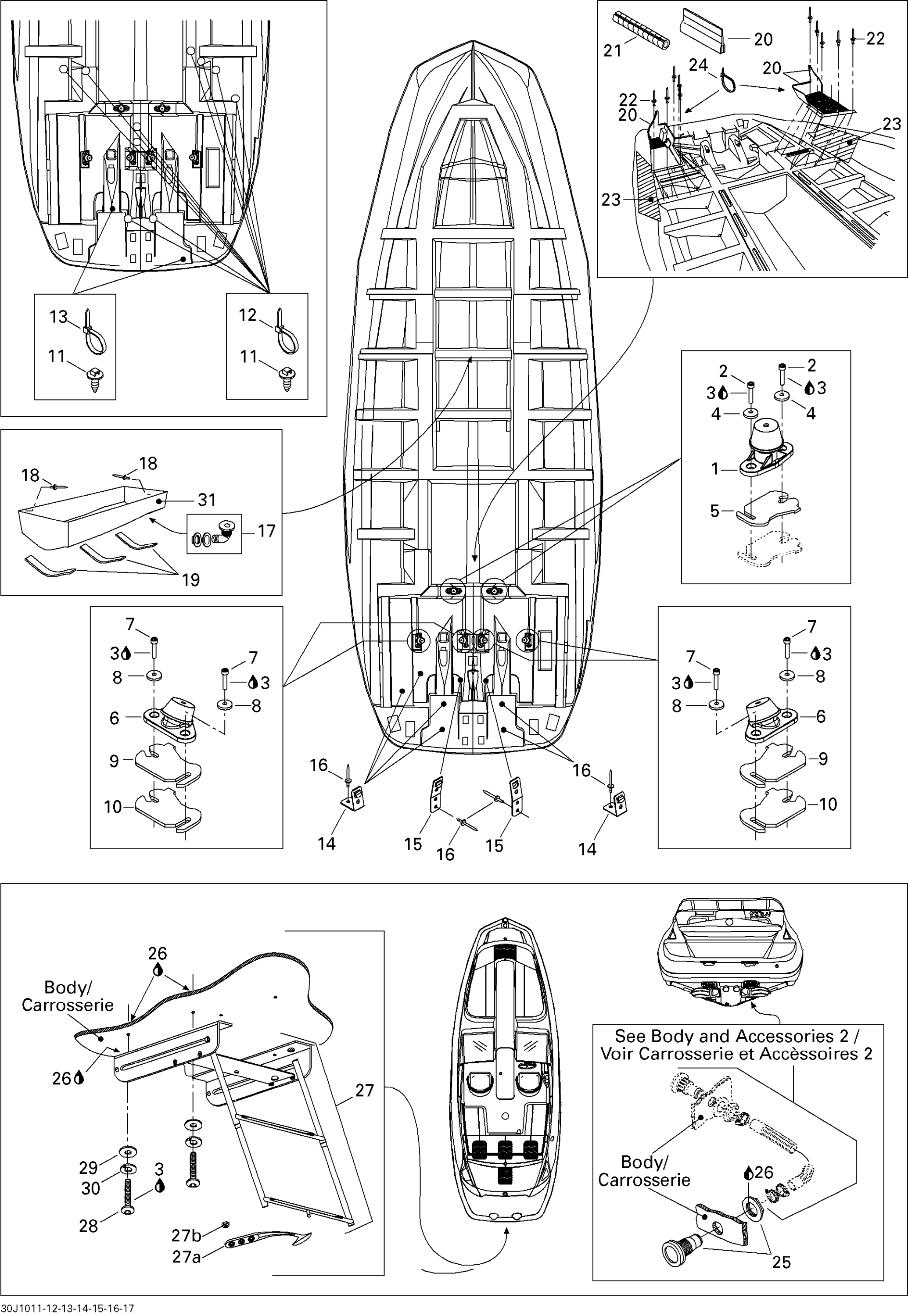 Lower Hull And Ladder