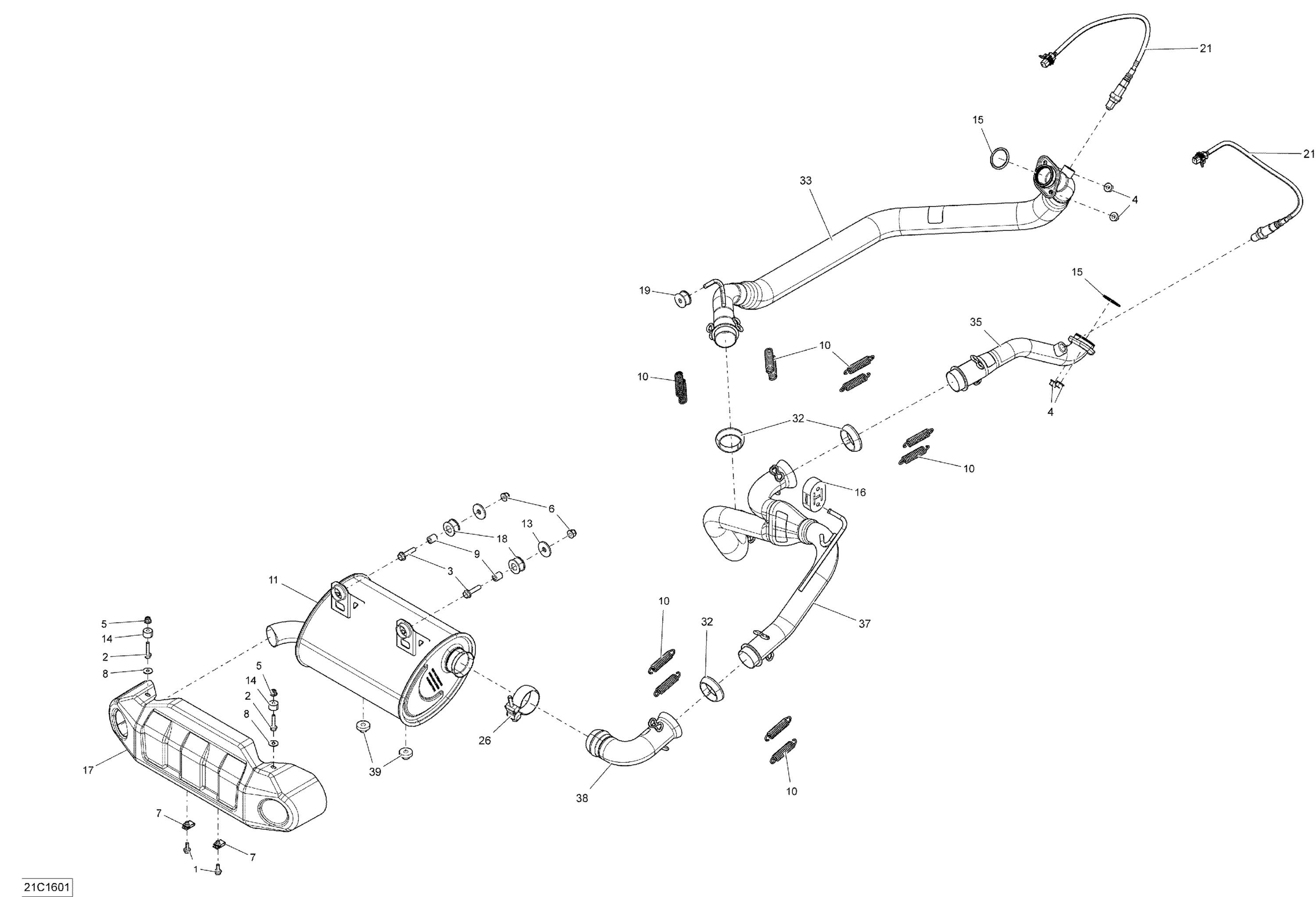 Схема узла: Exhaust System