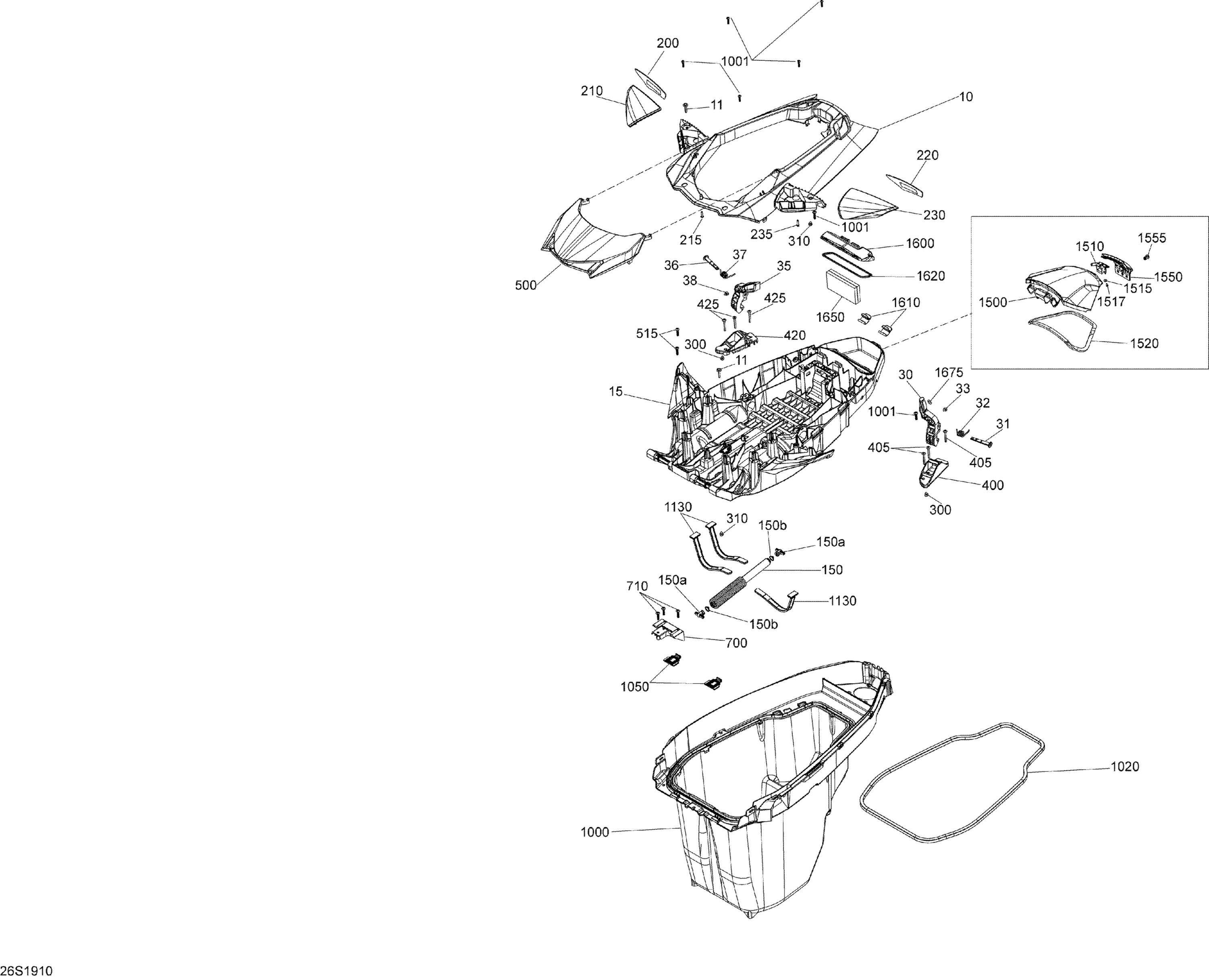 Схема узла: Front Cover
