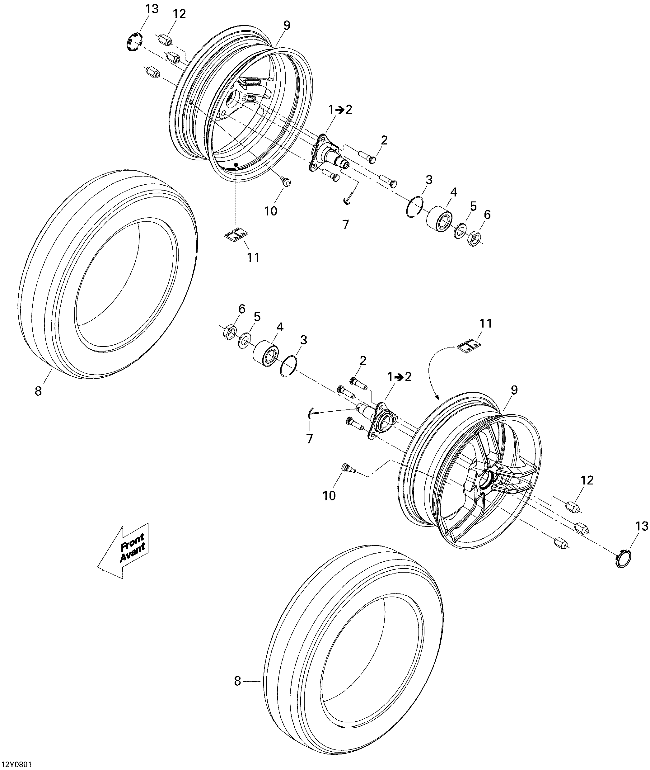 Drive System, Front