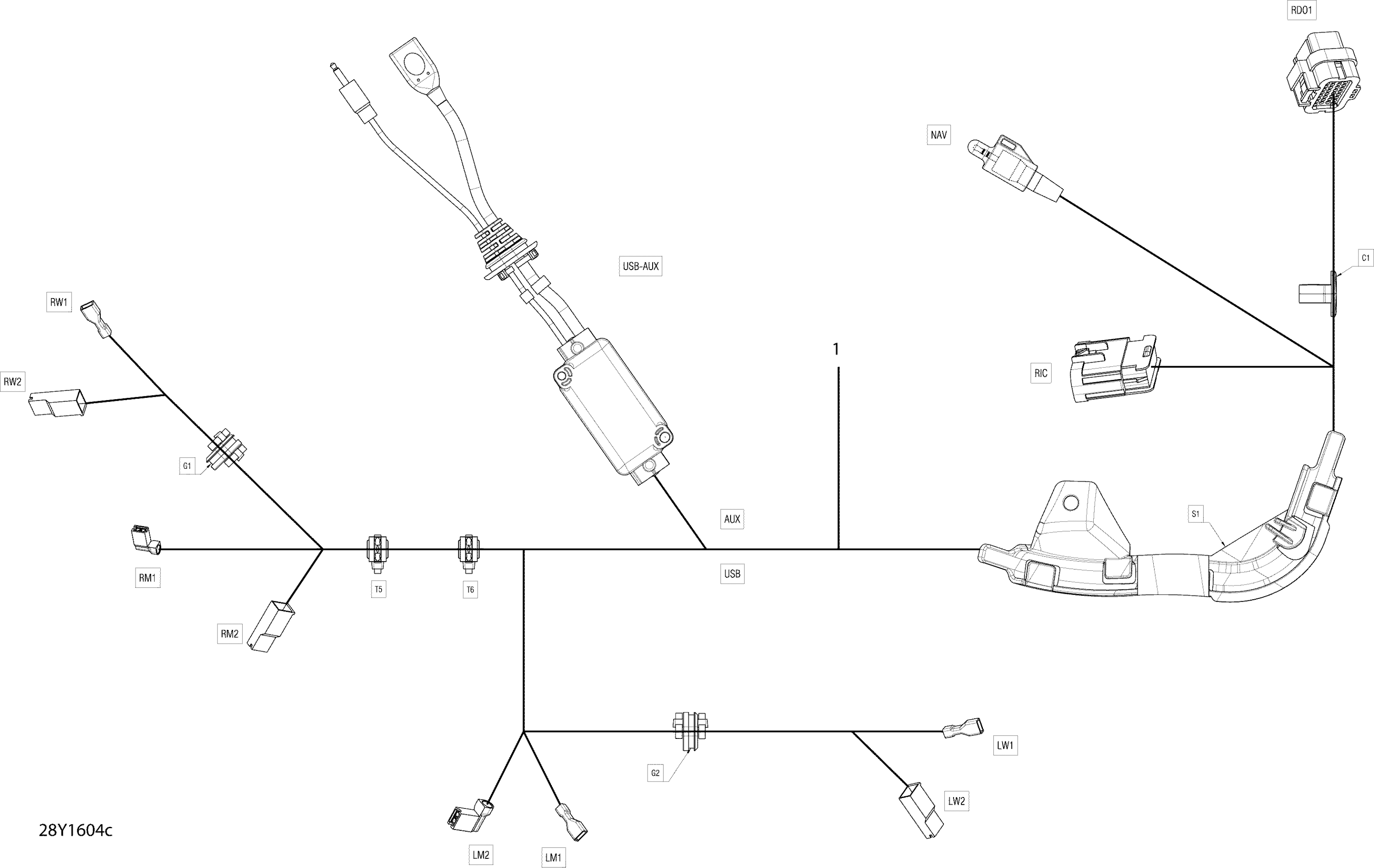 Electrical Harness - Radio