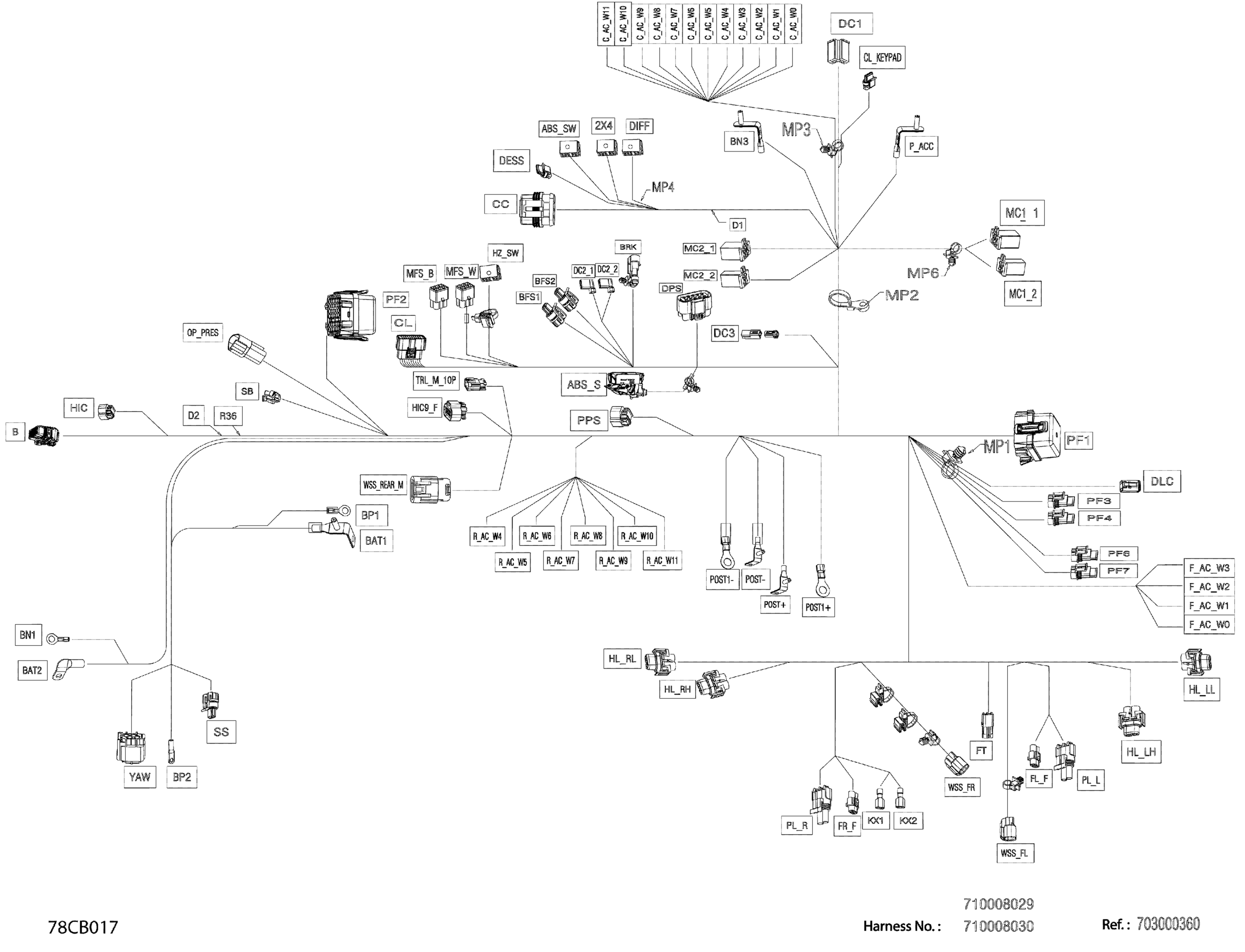Electric - Main Harness