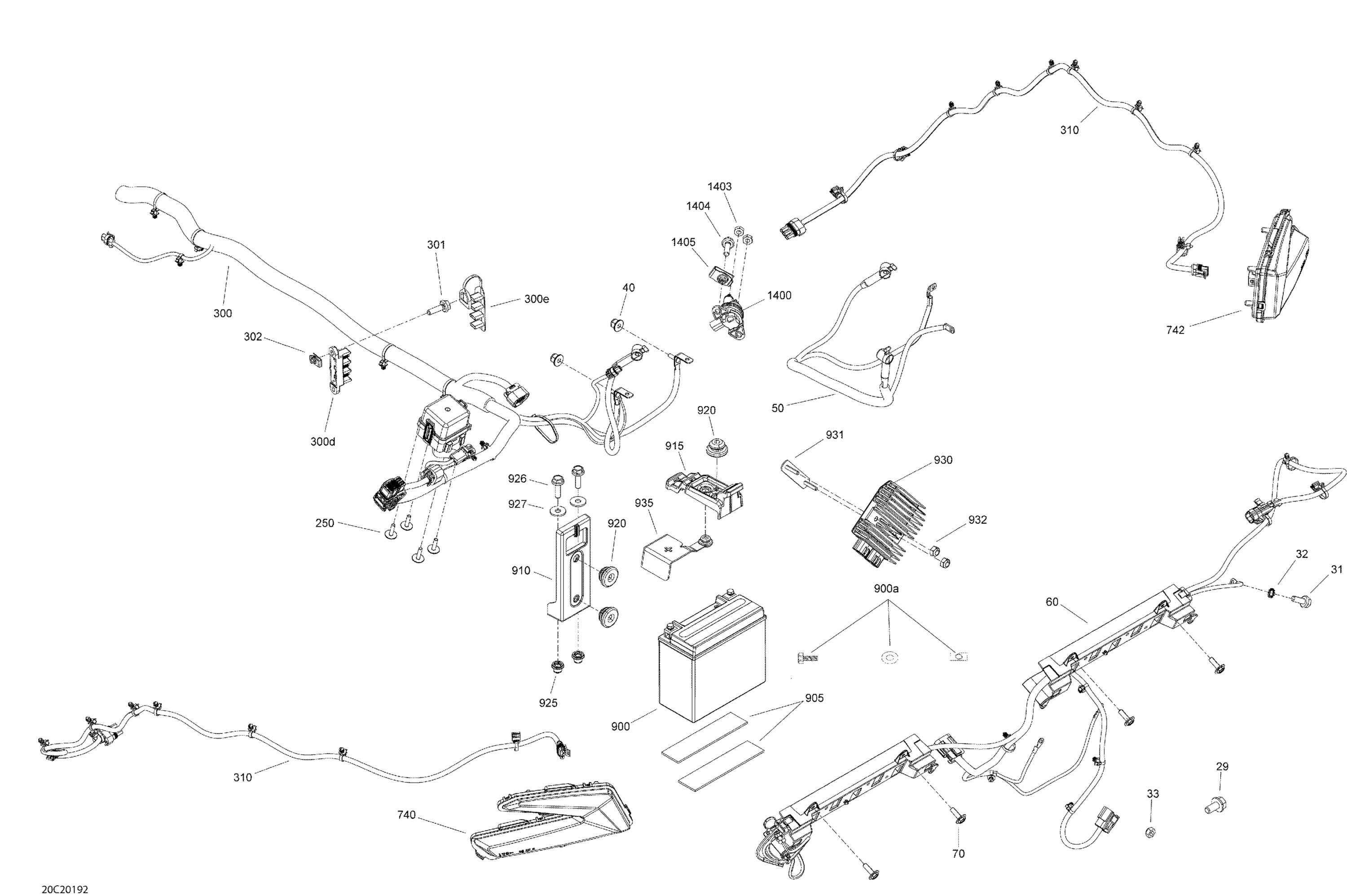 Electric - System - Rear Section