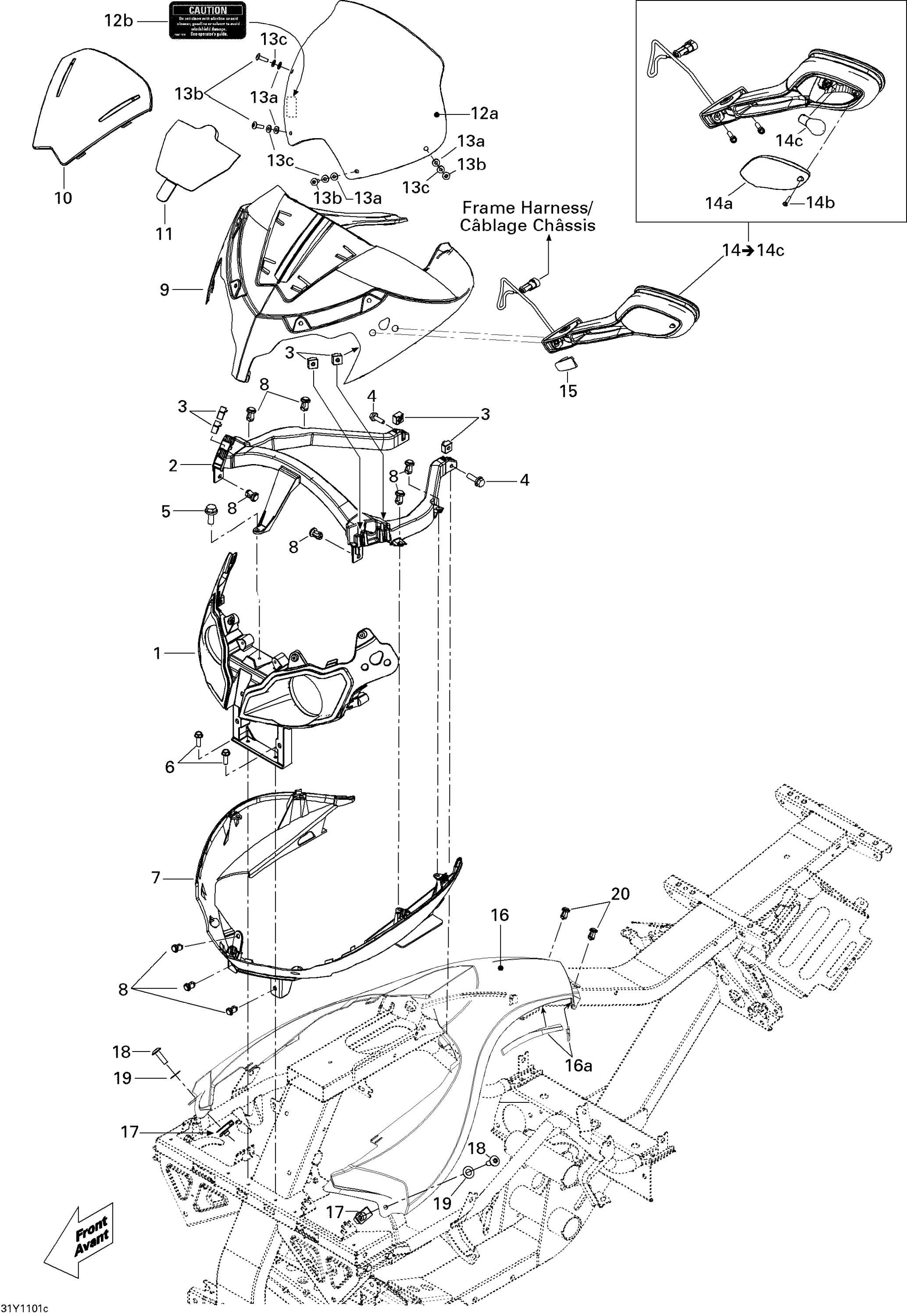 Схема узла: Body And Accessories Console SE5