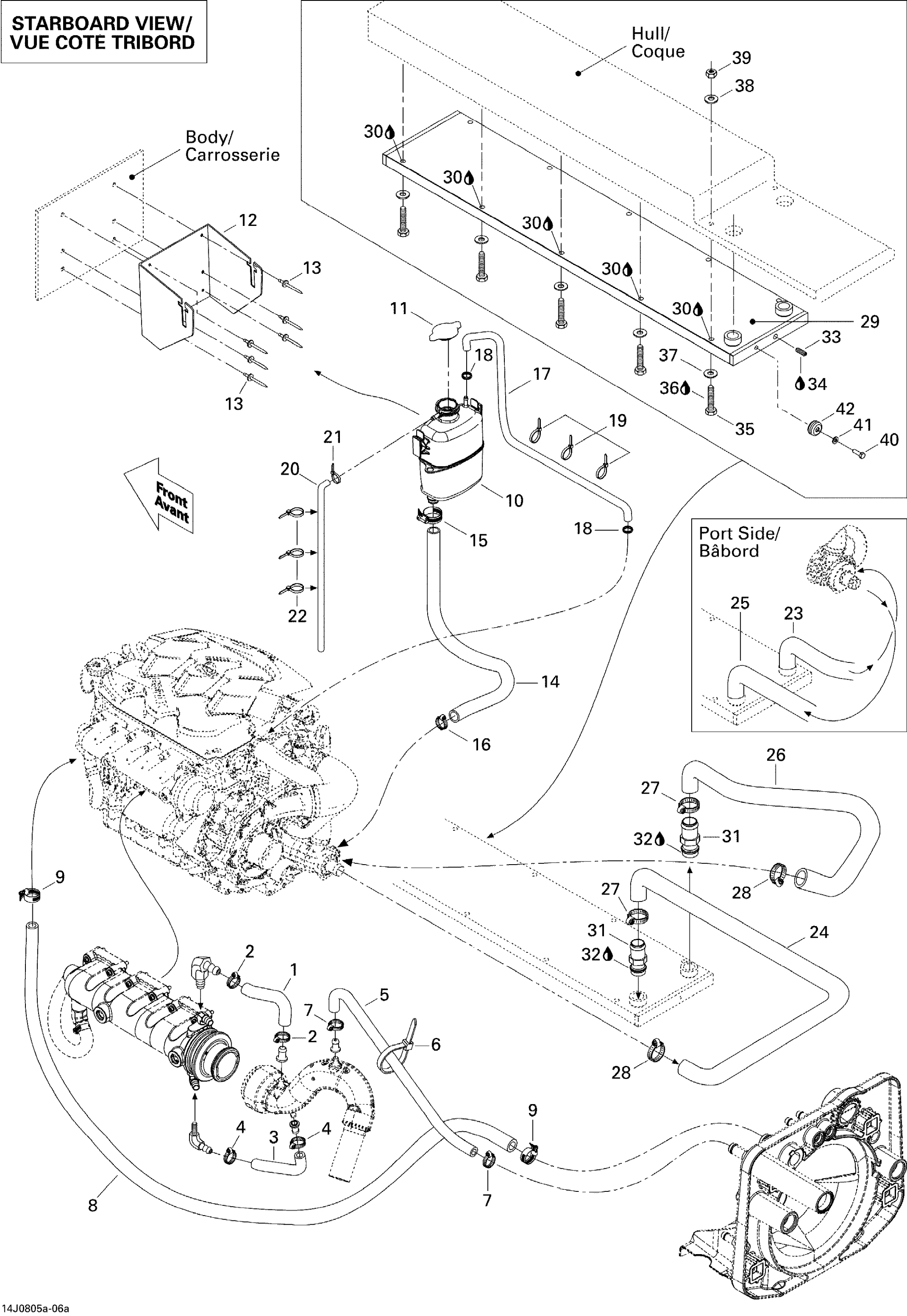 Схема узла: Cooling System Edition 1