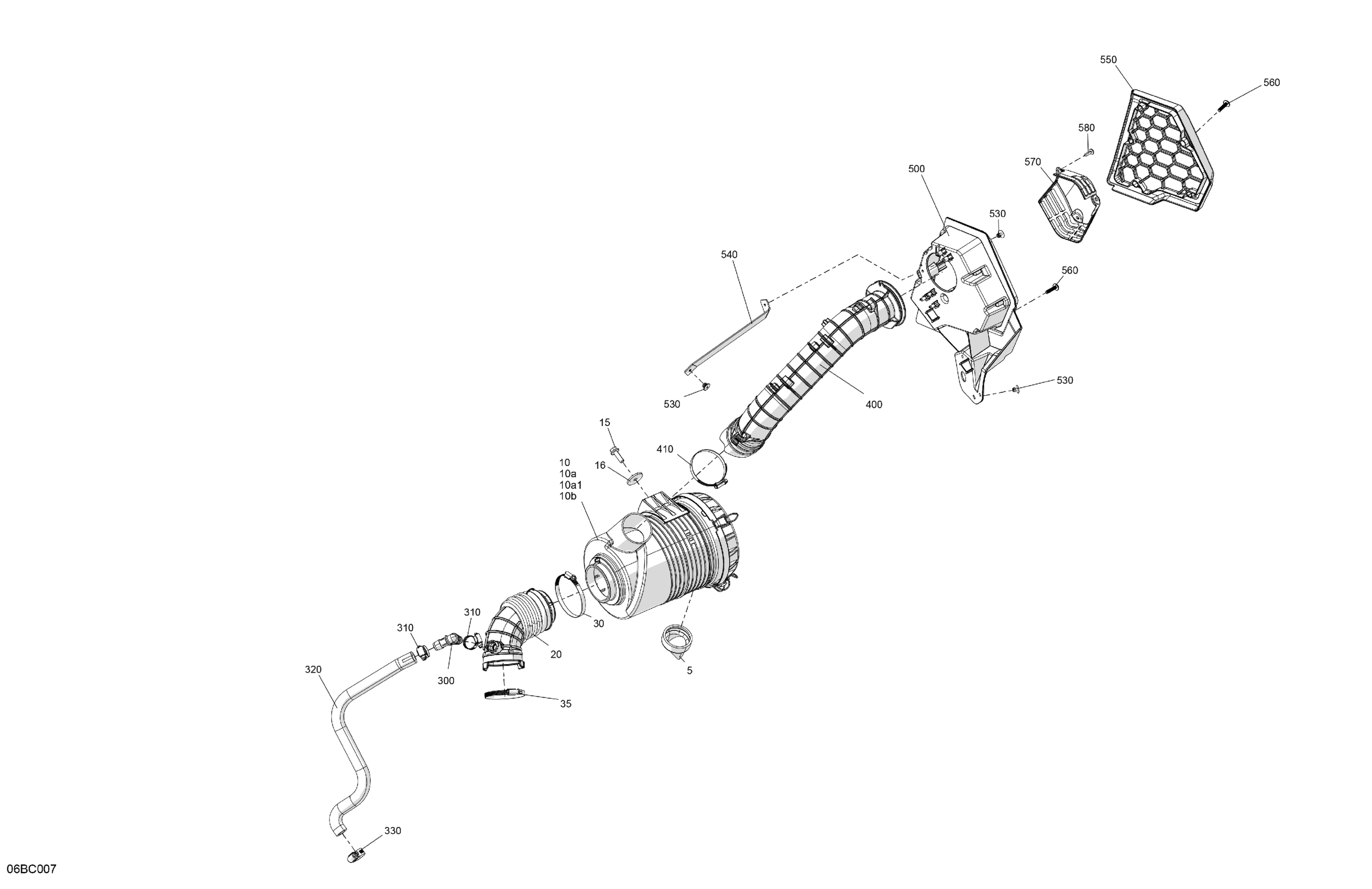 Схема узла: Engine - Air Intake