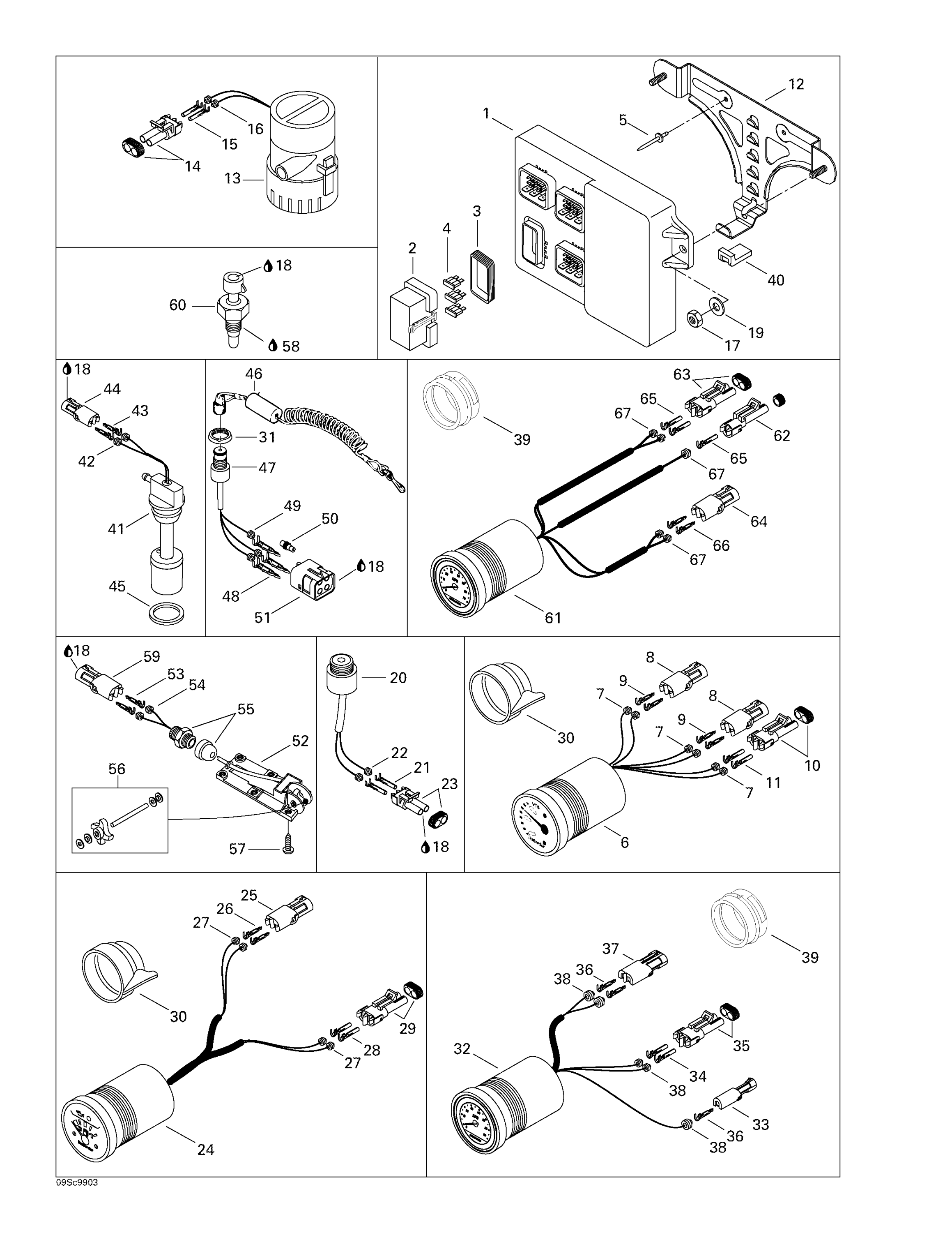 Electronic Module And Electrical Accessories