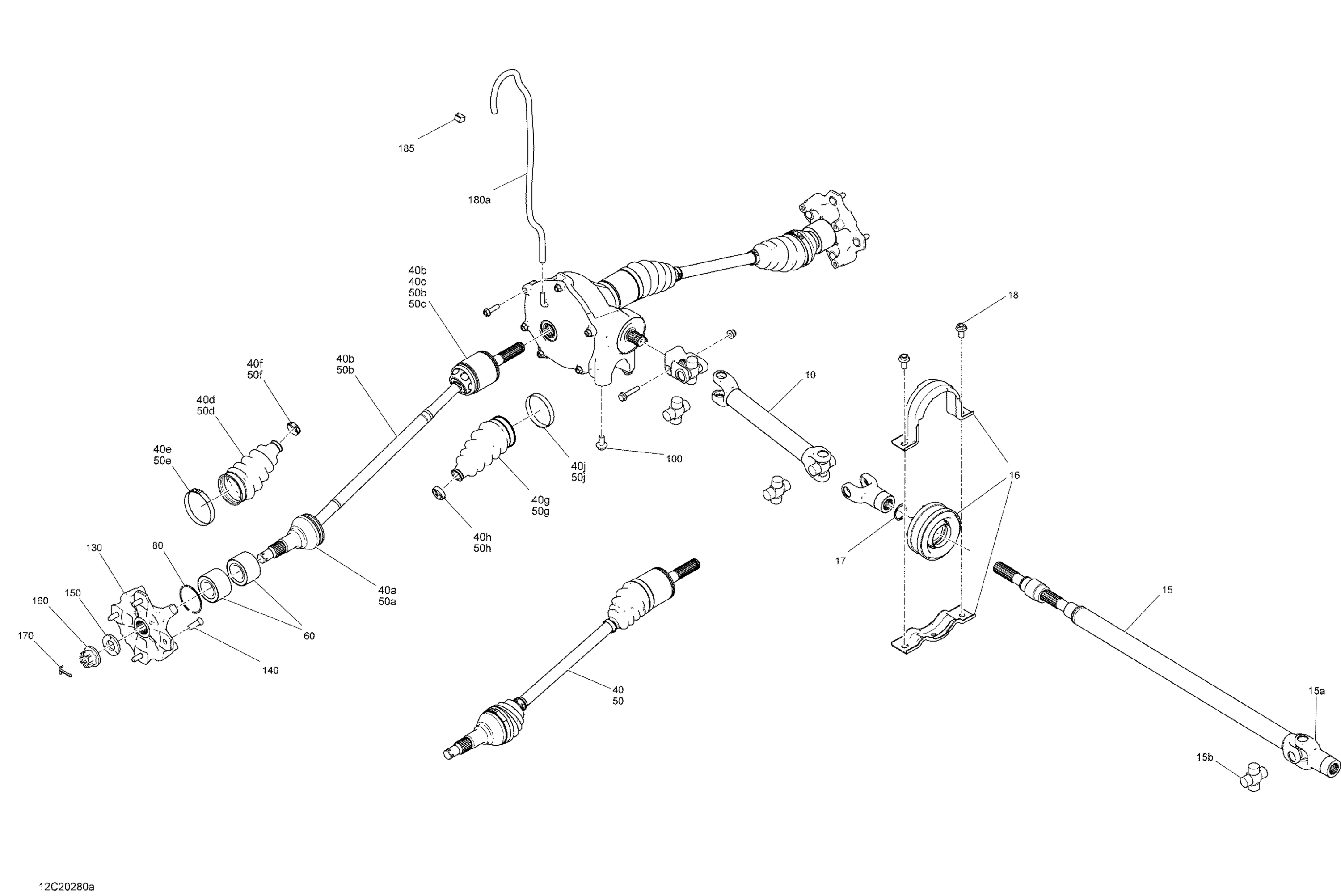 Front Drive - Common Parts - CAB