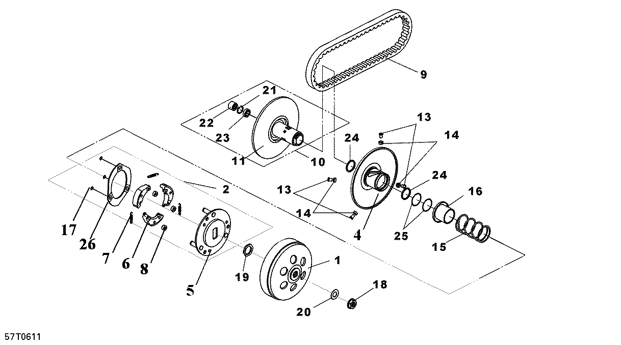 Driven Pulley