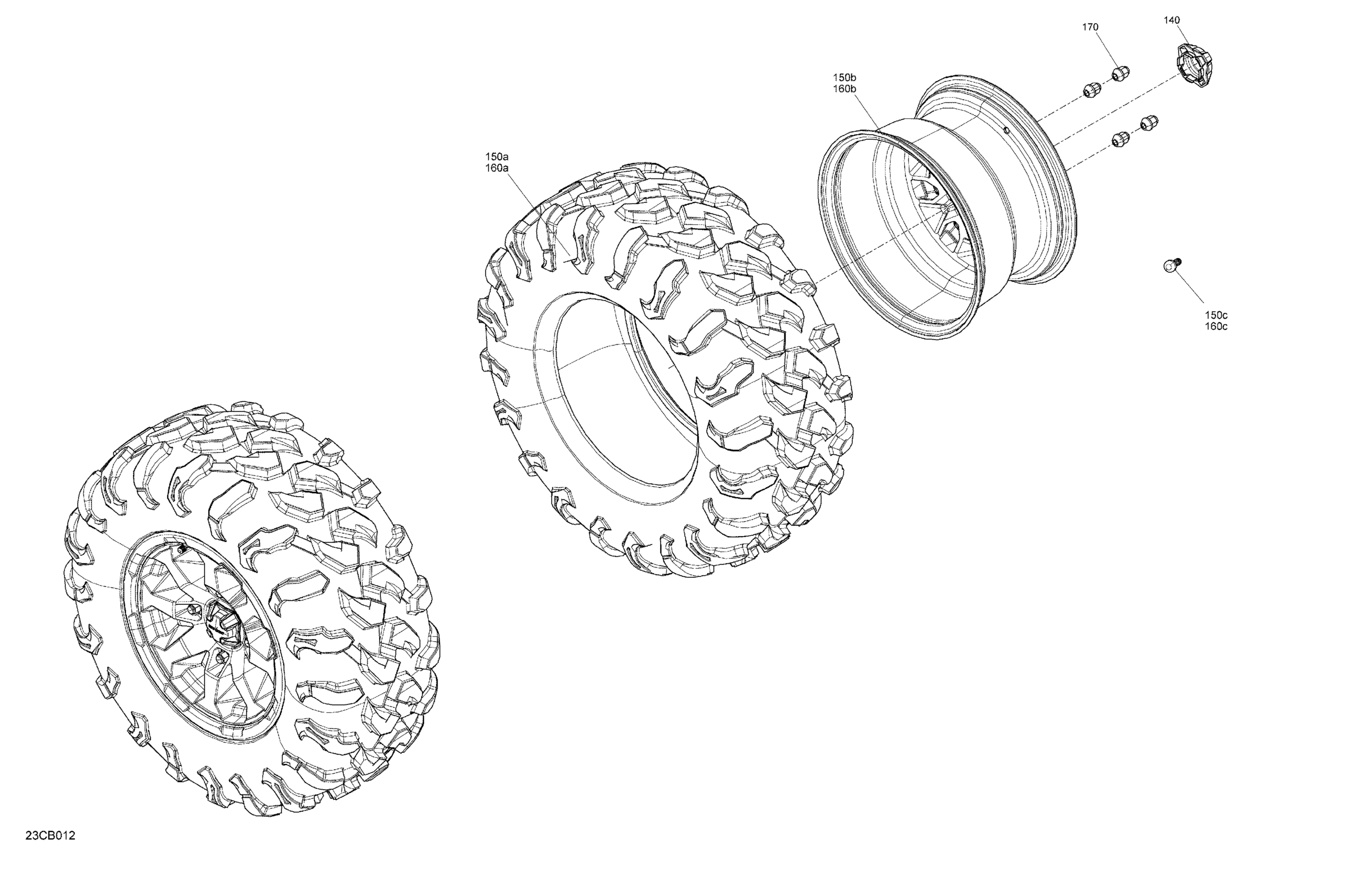Drive - Rear Wheels - XU
