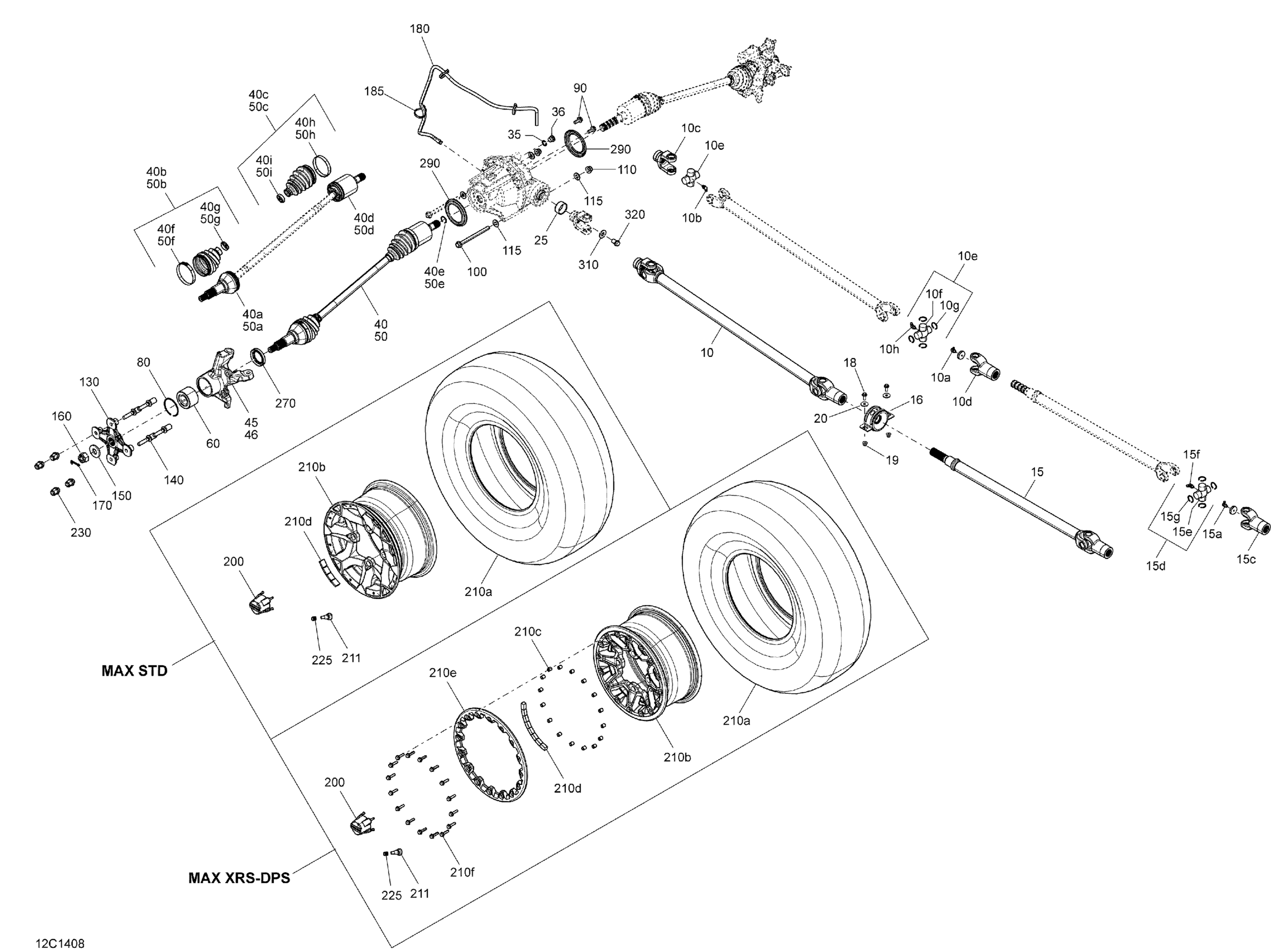 Drive System, Front