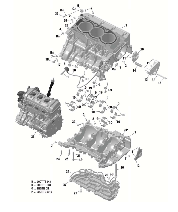 Crankcase - All Models