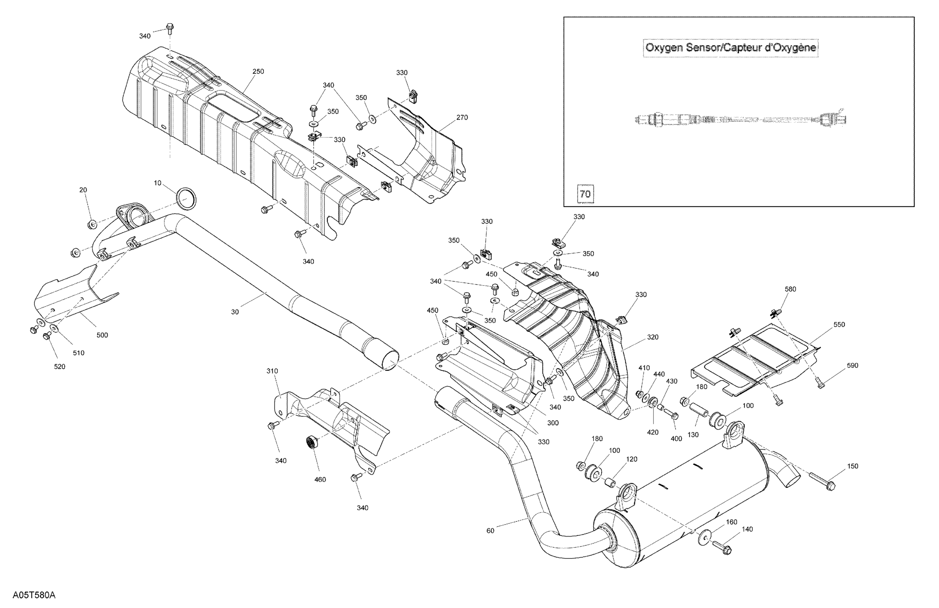 Схема узла: Engine - Exhaust - DPS