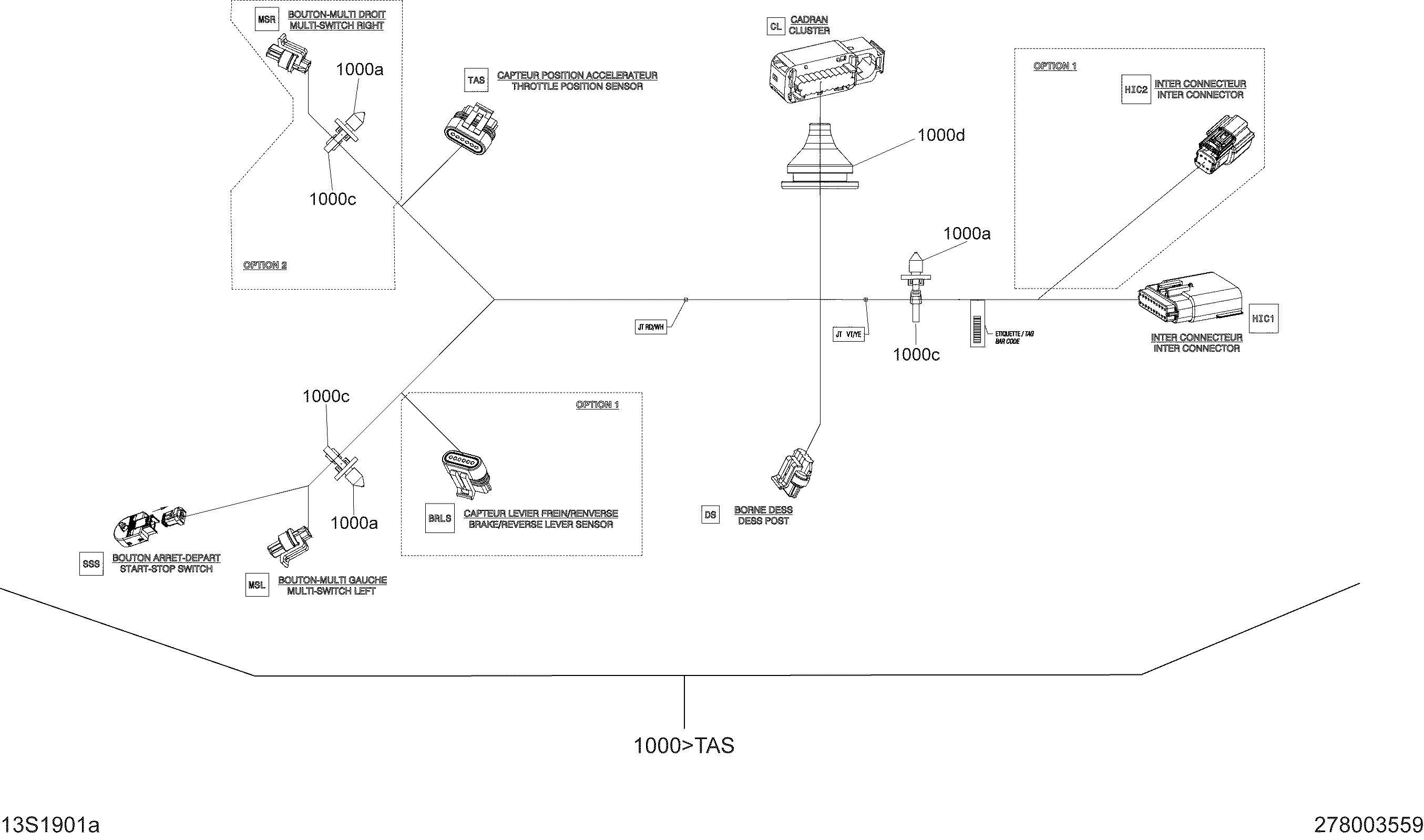 Steering Harness 278003559