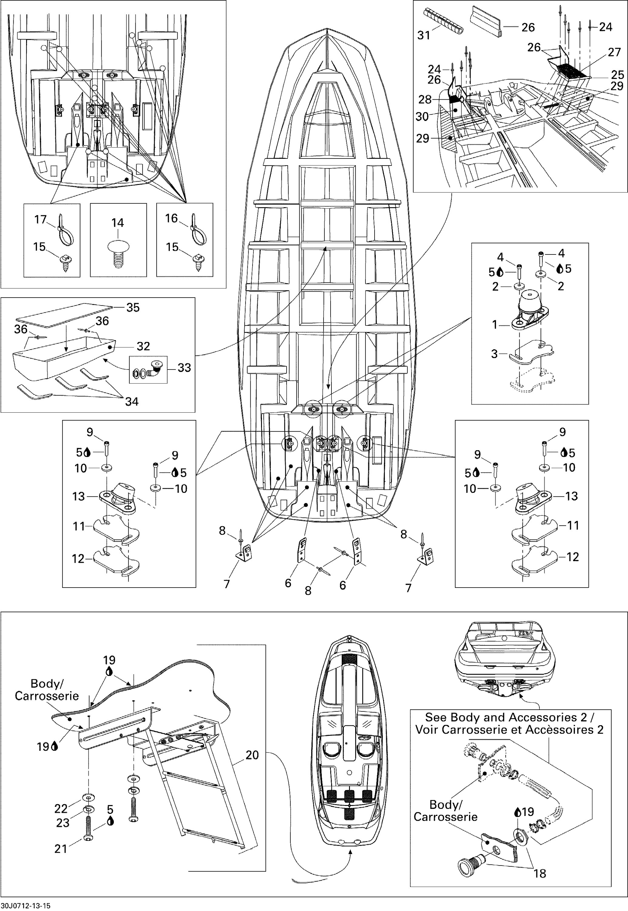 Lower Hull And Ladder