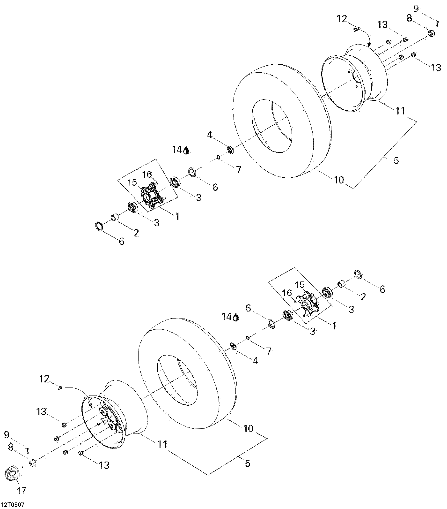Drive System, Front