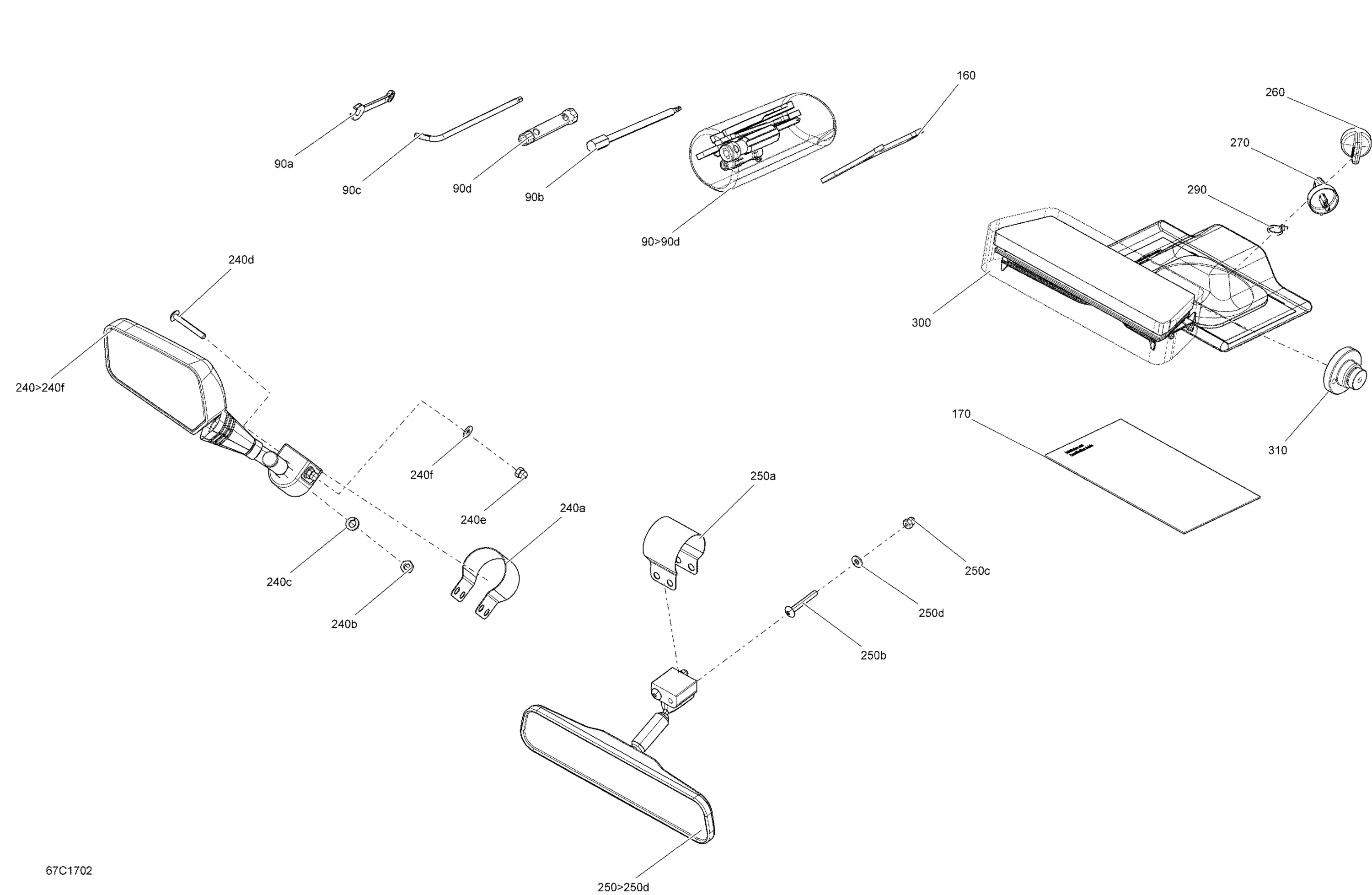 Схема узла: Mirrors And Tools - All Models