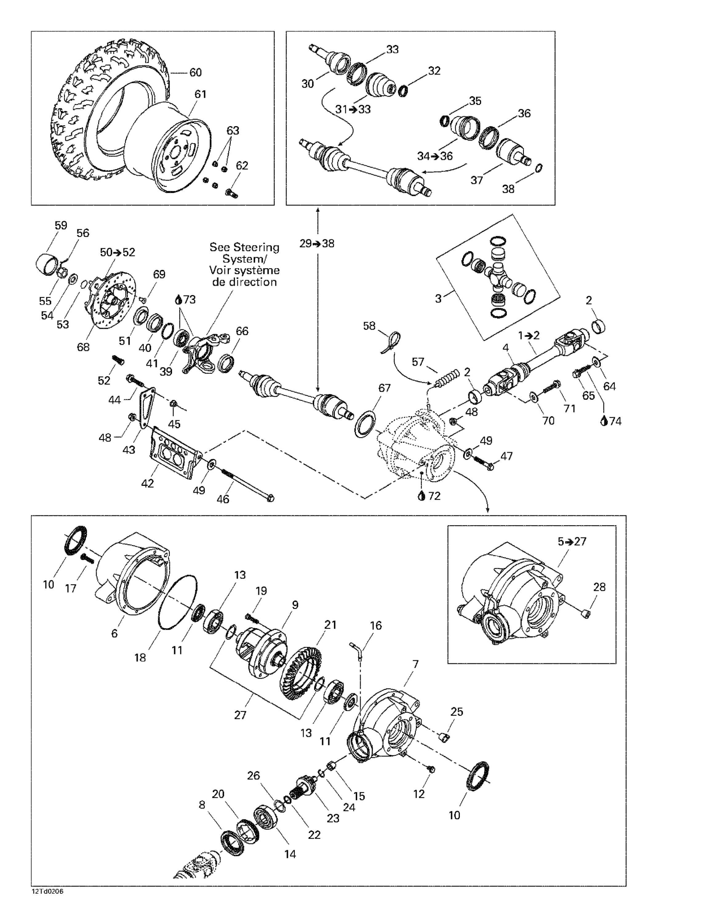 Drive System, Front
