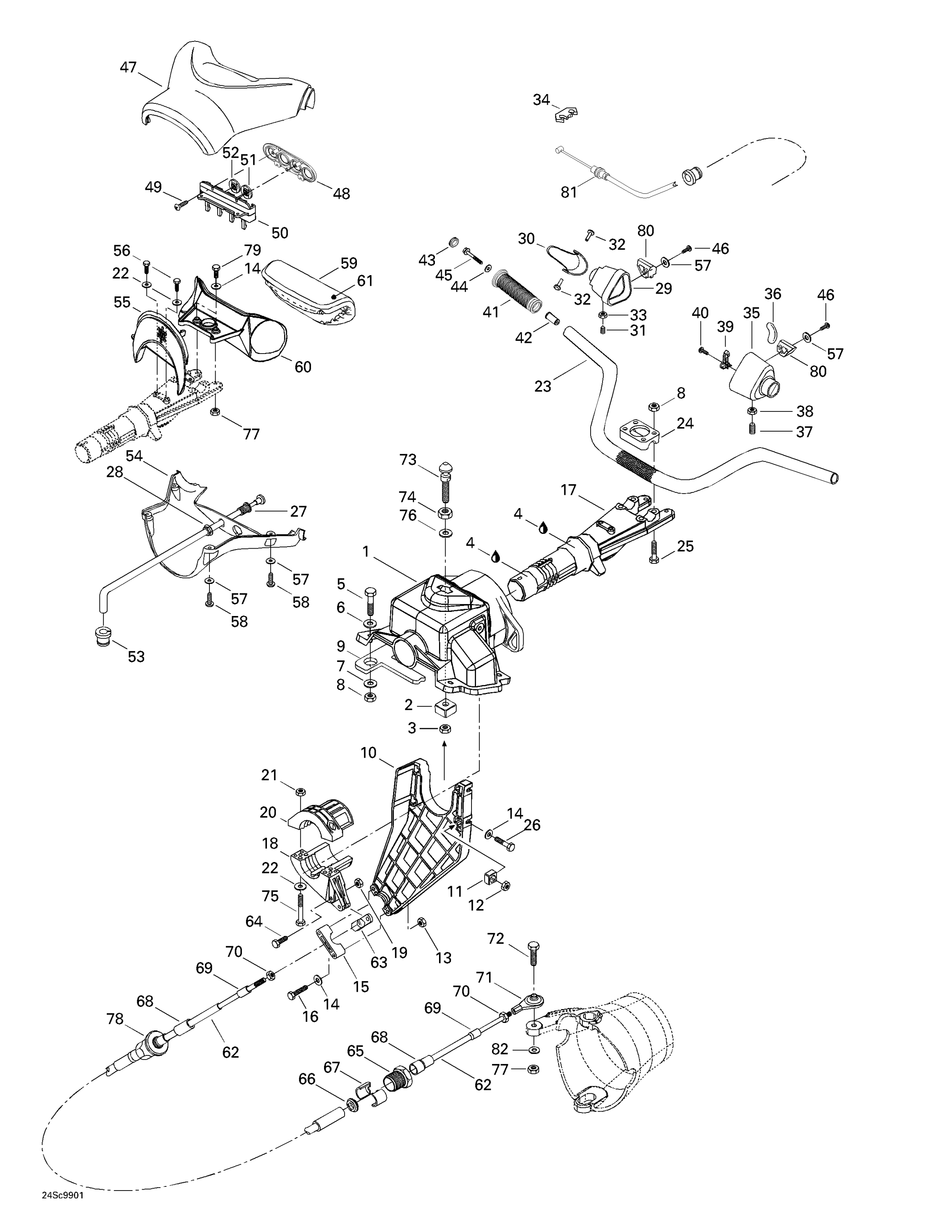 Схема узла: Steering System