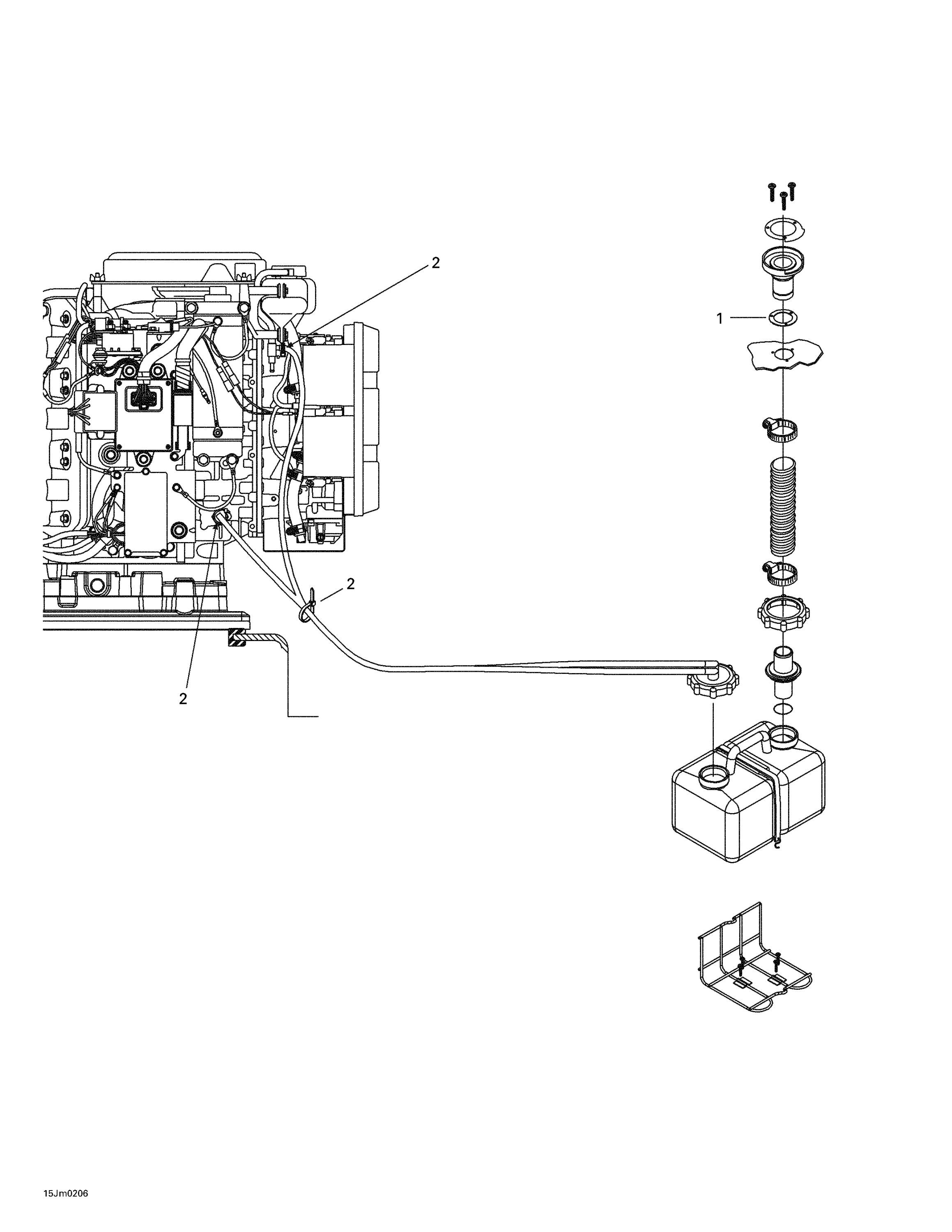 Схема узла: Oil Injection System