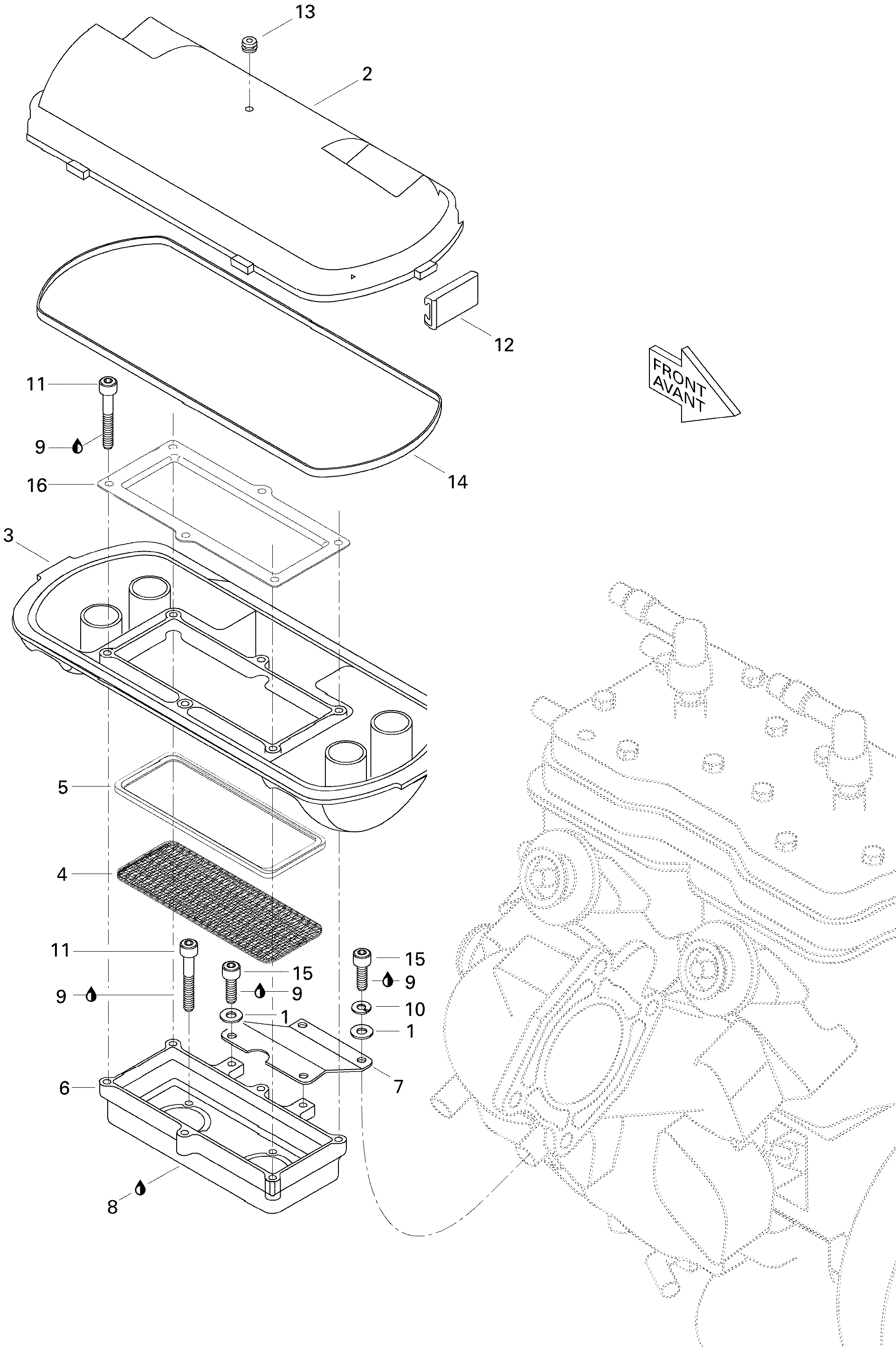 Схема узла: Air Intake