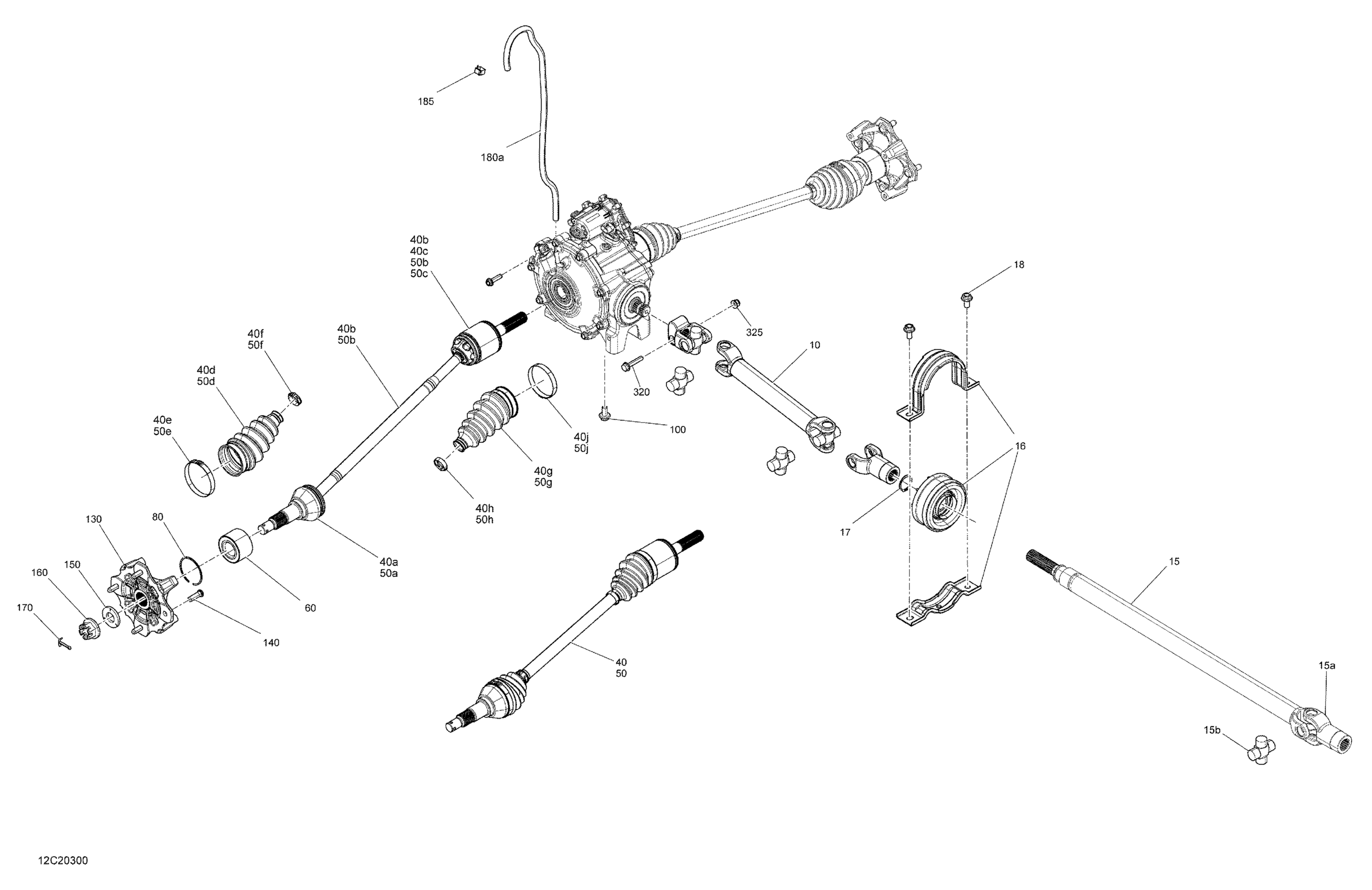 Front Drive - Common Parts - XMR